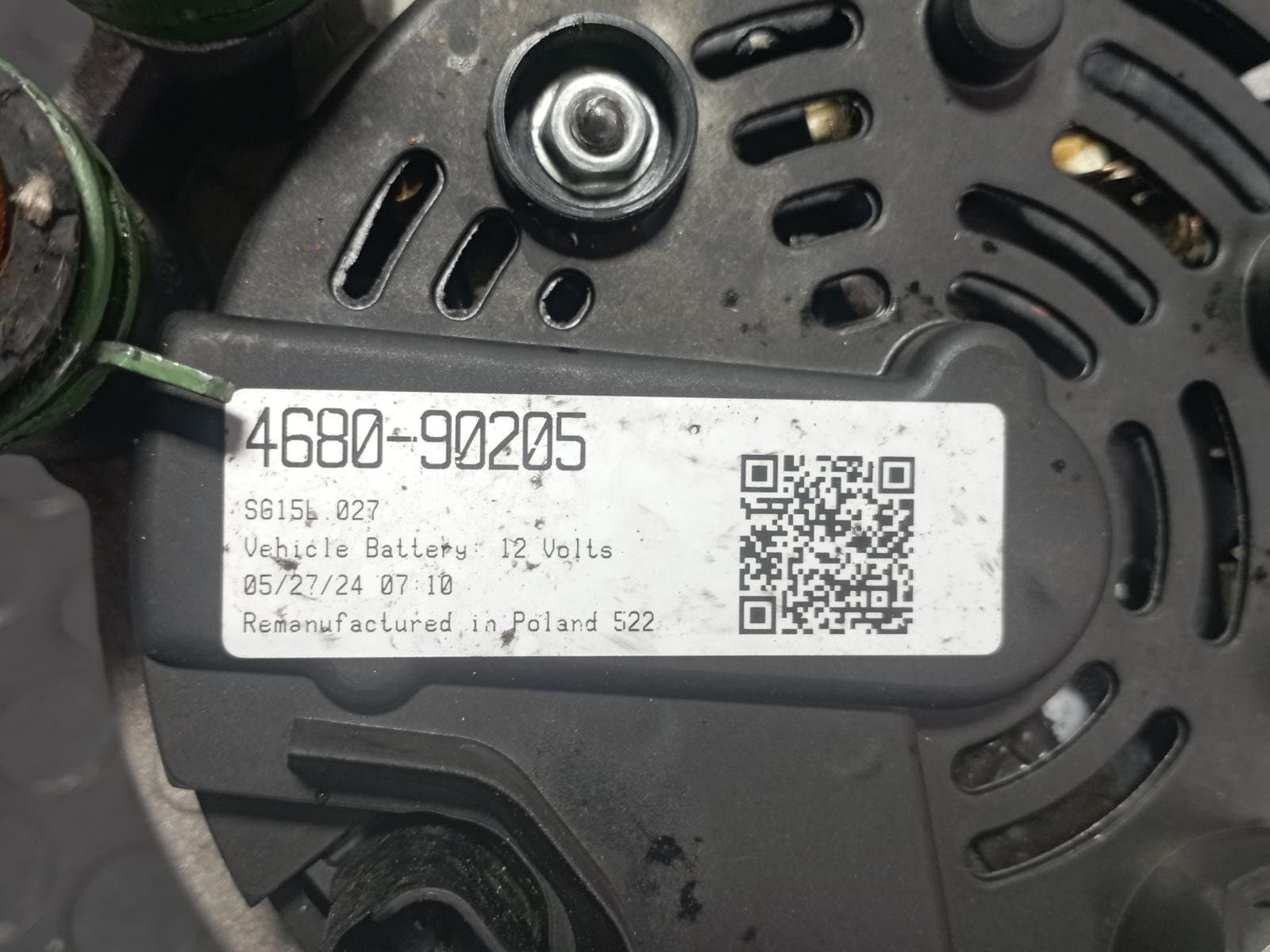 Recambio de ALTERNADOR para RENAULT ESPACE IV (JK0) Dynamique G9T742 referencia OEM IAM 468090205 - NEGRO 4