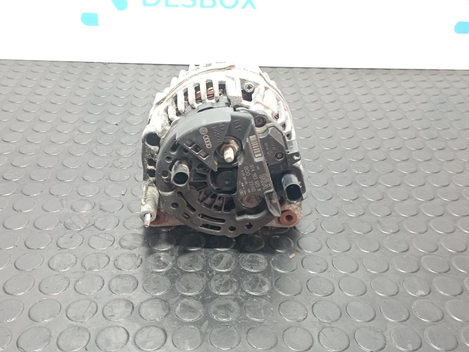Recambio de ALTERNADOR para VOLKSWAGEN LT CAJA CERRADA / COMBI (MOD. 1997) FURGON 2.8 TDI ATA referencia OEM IAM 074903025M - BLANCO 3