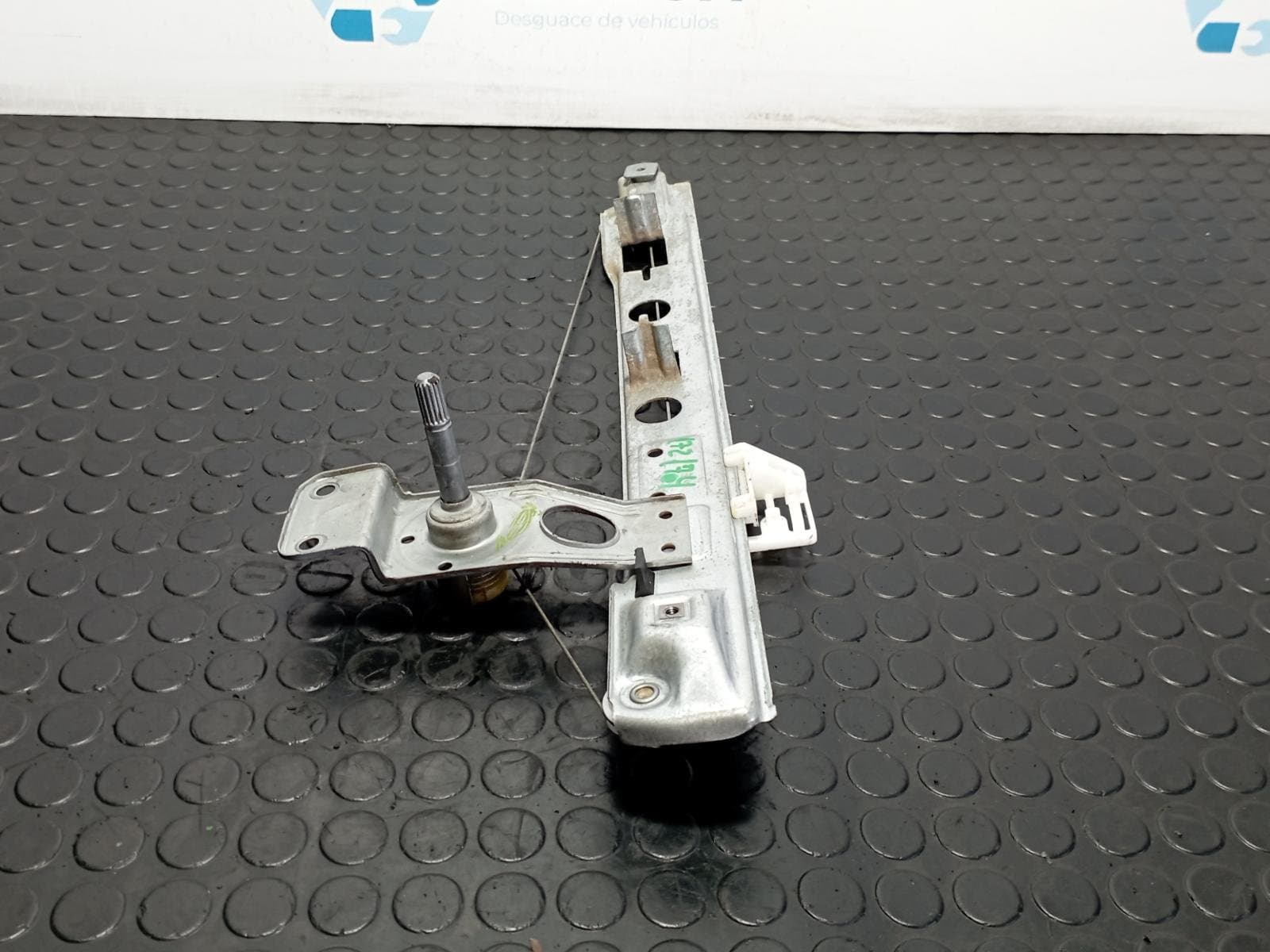 Recambio de ELEVALUNAS TRASERO IZQUIERDO para RENAULT MEGANE II BERLINA 5P 1.6 16 V K4M referencia OEM IAM 190011782 - AZUL 2