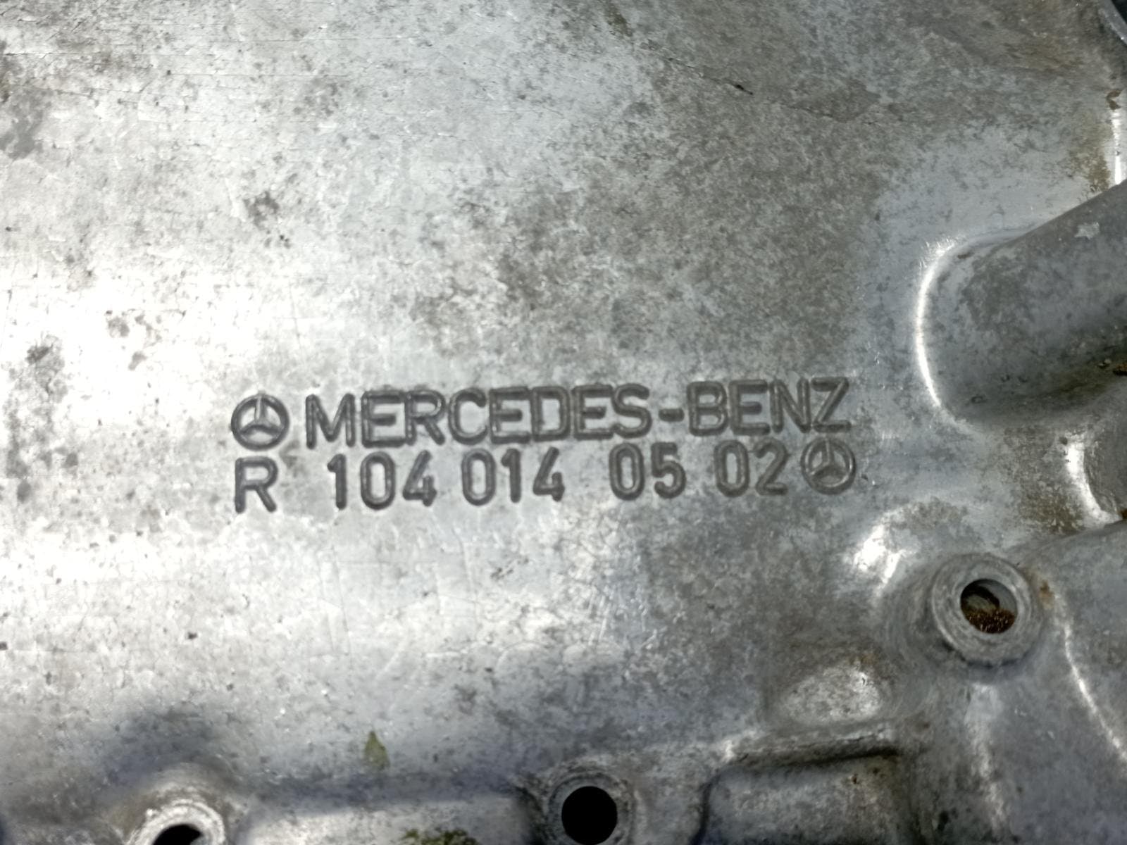 Recambio de CARTER para MERCEDES-BENZ CLASE SL (W129) 300 (129.061) 104981 referencia OEM IAM 1040140502 - GRIS 4