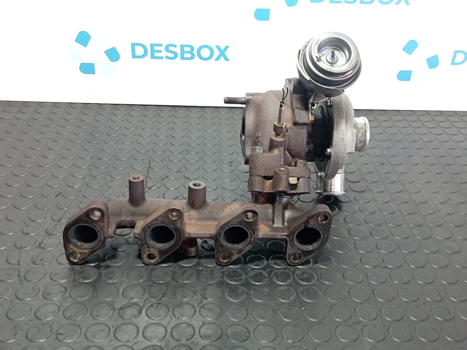 Recambio de TURBOCOMPRESOR para KIA CARENS  1.6 CRDI D4FB referencia OEM IAM 202012A701 - NEGRO 2