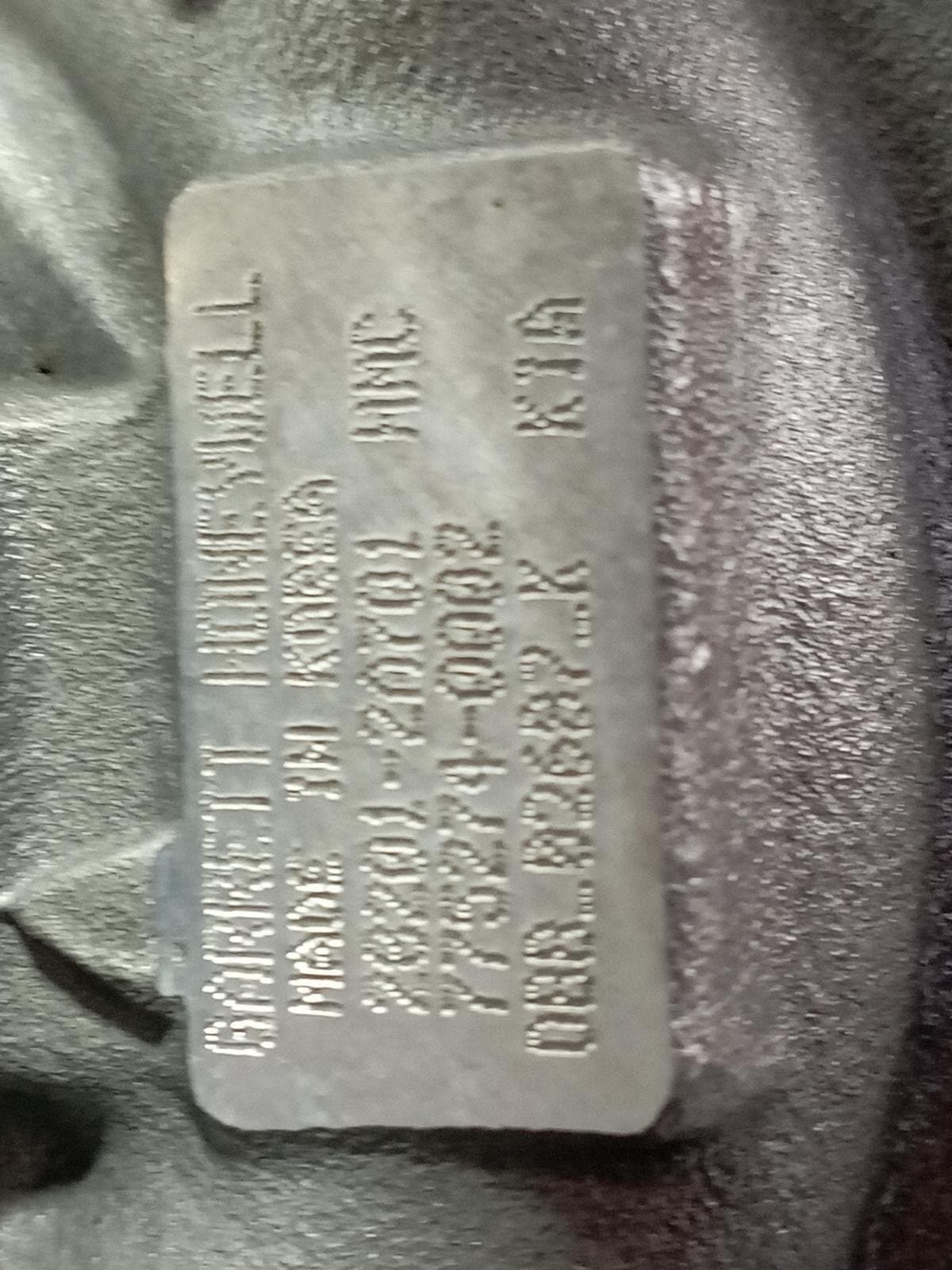 Recambio de TURBOCOMPRESOR para KIA CARENS  1.6 CRDI D4FB referencia OEM IAM 202012A701 - NEGRO 5