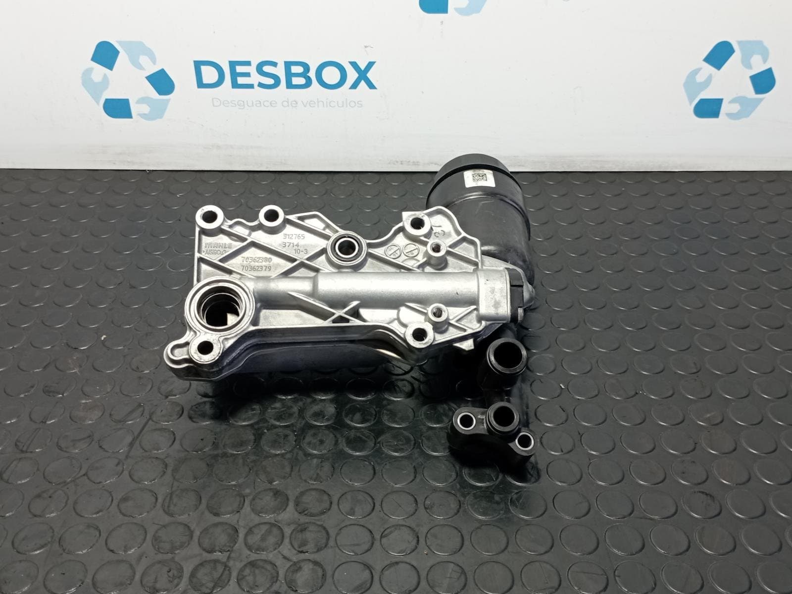 Recambio de ENFRIADOR ACEITE MOTOR para MERCEDES-BENZ CLASE A (W176) 2.2 651930 referencia OEM IAM A6511801065 - BLANCO 4