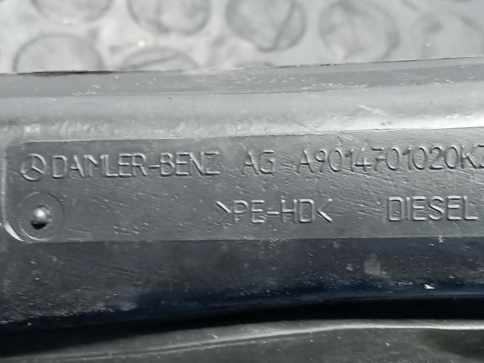 Recambio de TUBO LLENADO COMBUSTIBLE para VOLKSWAGEN LT CAJA CERRADA / COMBI (MOD. 1997) FURGON 2.8 TDI ATA referencia OEM IAM A9014701020KZ - BLANCO 4
