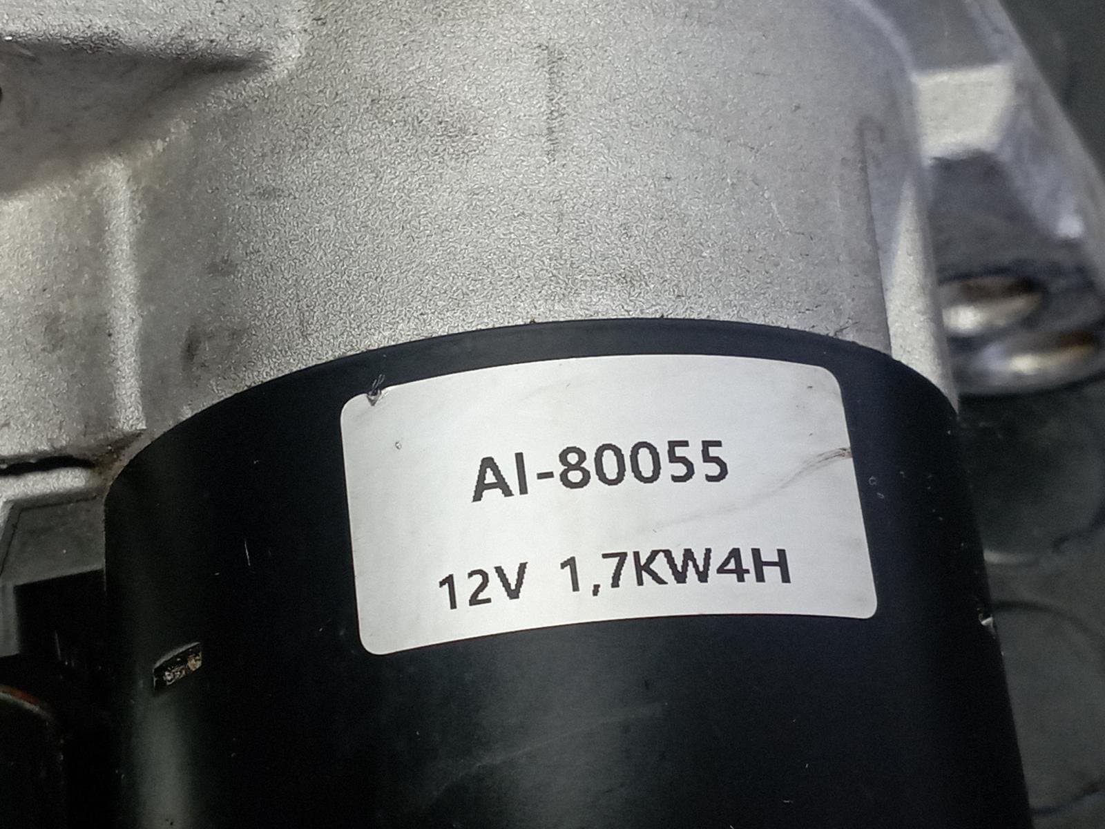 Recambio de MOTOR ARRANQUE para VOLKSWAGEN CADDY KA/KB (2K) 2.0 SDI BST referencia OEM IAM AL80055 - AZUL 5