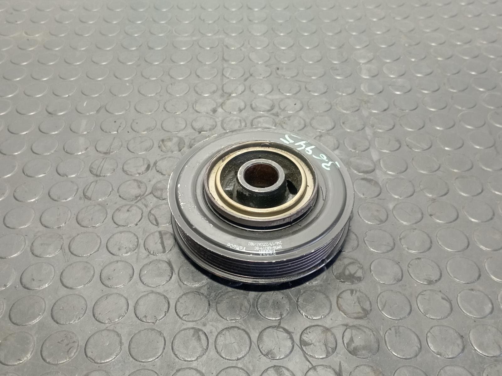 Recambio de POLEA CIGUEÑAL para FORD KUGA 1.5 ECOSPORT M8MD referencia OEM IAM BM5G-6B319BC - AZUL 2
