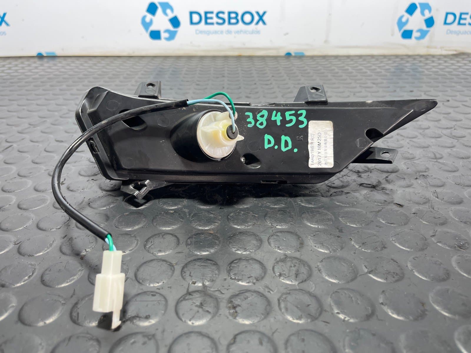 Recambio de PILOTO DELANTERO DERECHO para WOTTAN STORM SY125T 1P52QMI referencia OEM IAM A046863 - BLANCO 2