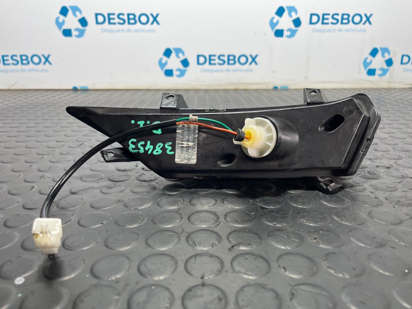 Recambio de PILOTO DELANTERO IZQUIERDO para WOTTAN STORM SY125T 1P52QMI referencia OEM IAM A046863 - BLANCO 2