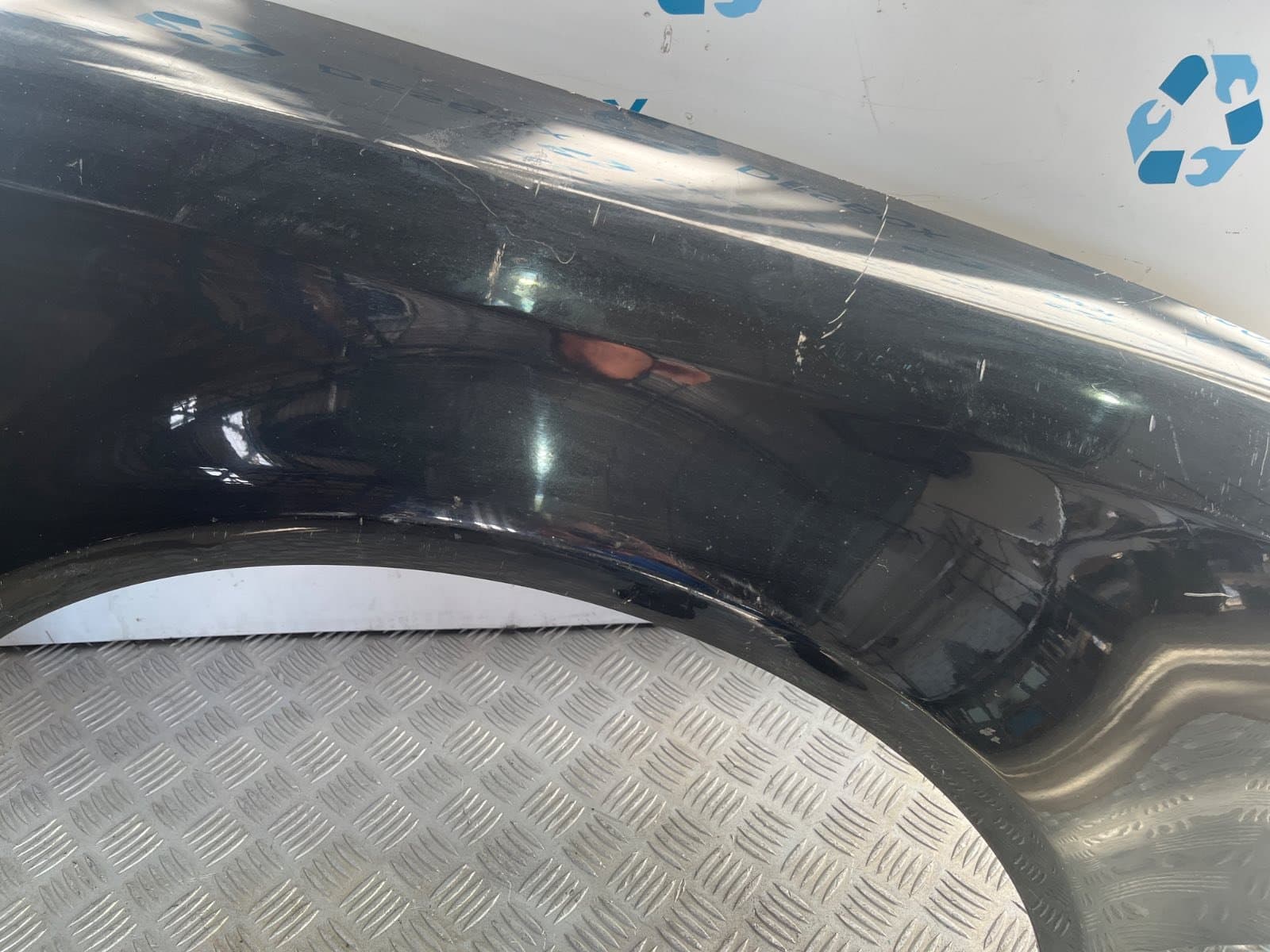 Recambio de ALETA DELANTERA DERECHA para AUDI A4 CABRIO (8H) 3.0 TDI ASB - AZUL 2