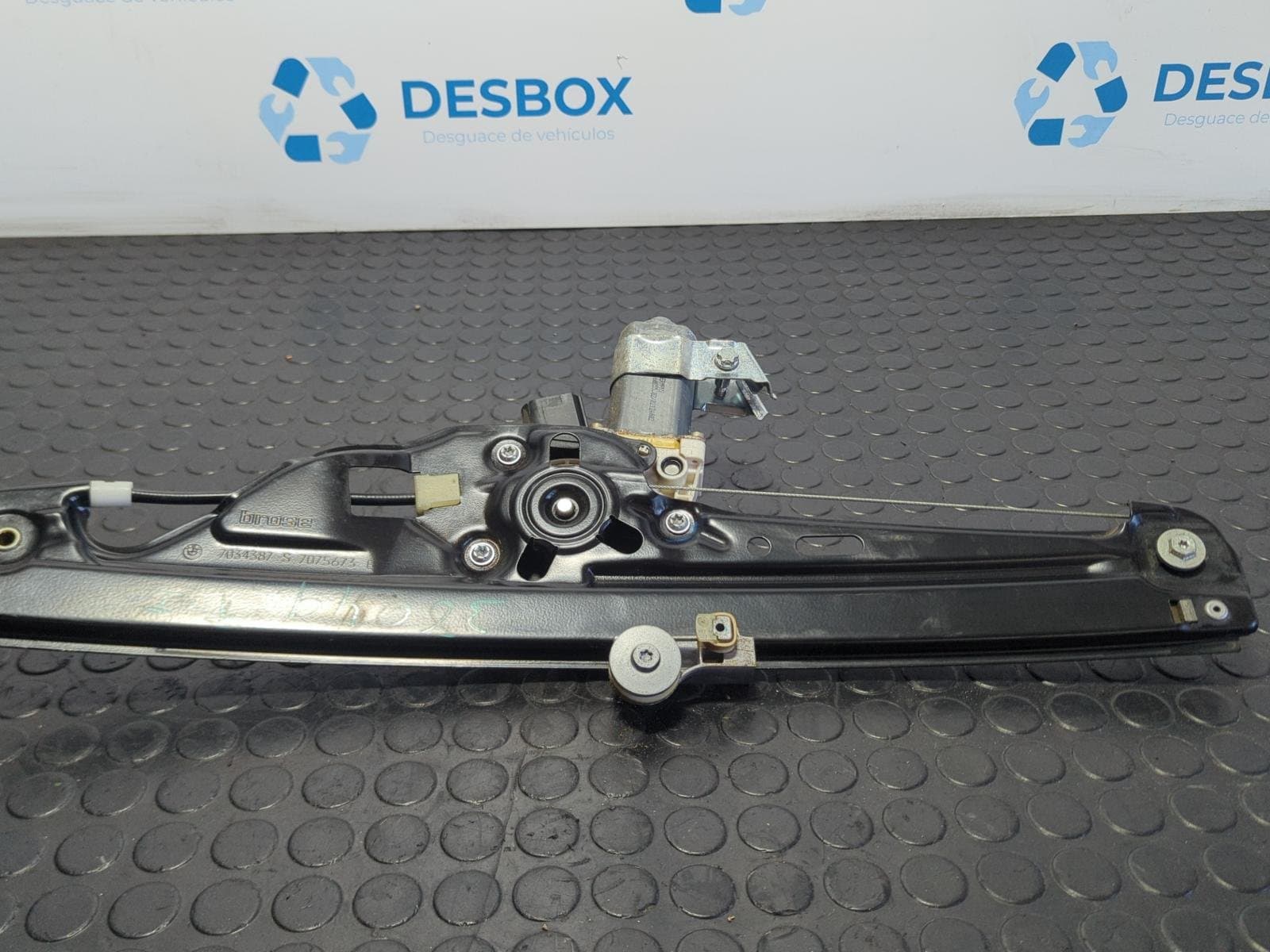 Recambio de ELEVALUNAS TRASERO IZQUIERDO para BMW SERIE 5 TOURING (E61) 530 D M57D 306D2 - AZUL