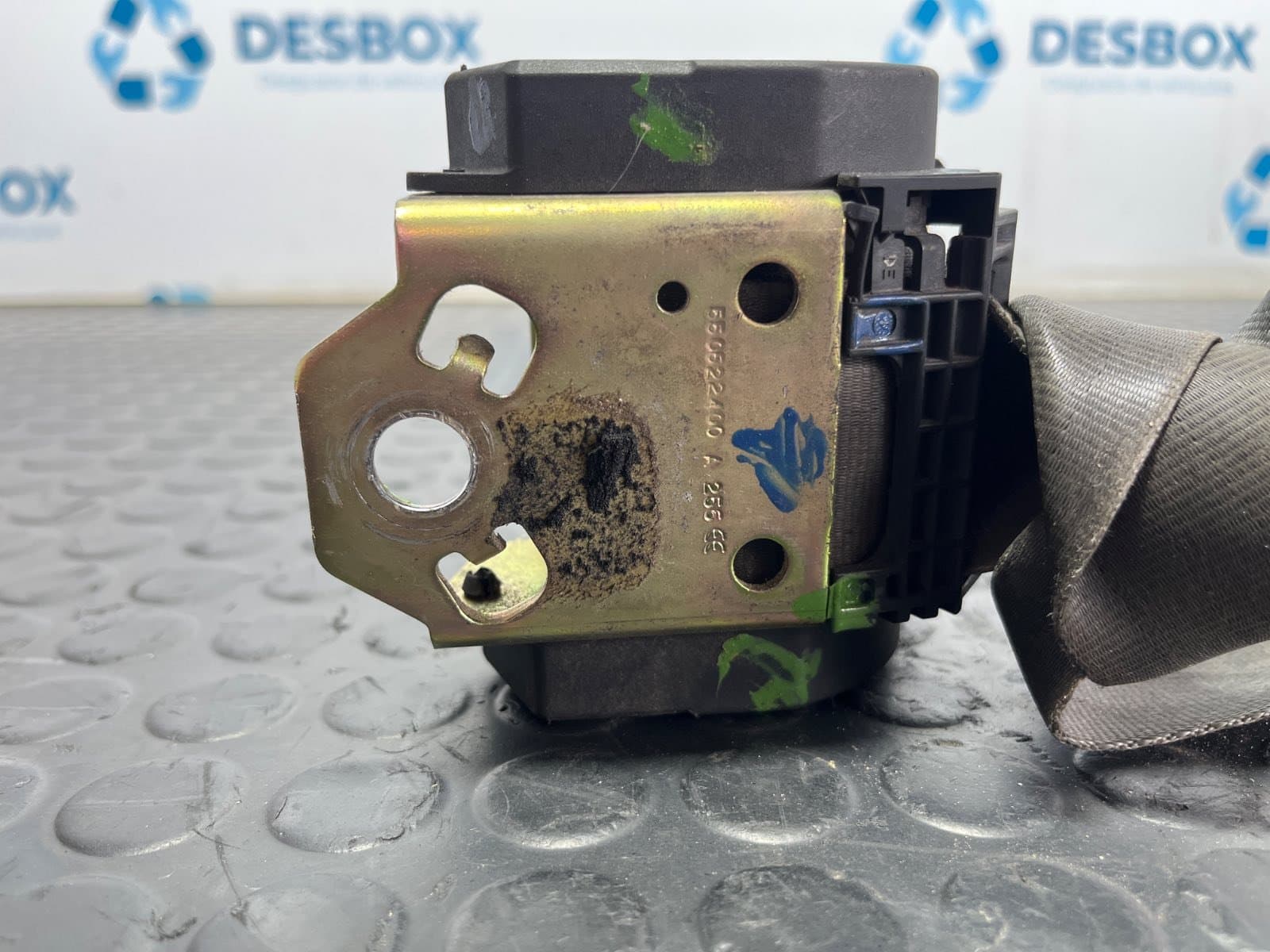 Recambio de CINTURON DELANTERO IZQUIERDO para PEUGEOT PARTNER (S2) 9HX 9HX referencia OEM IAM 048080 - BLANCO 2