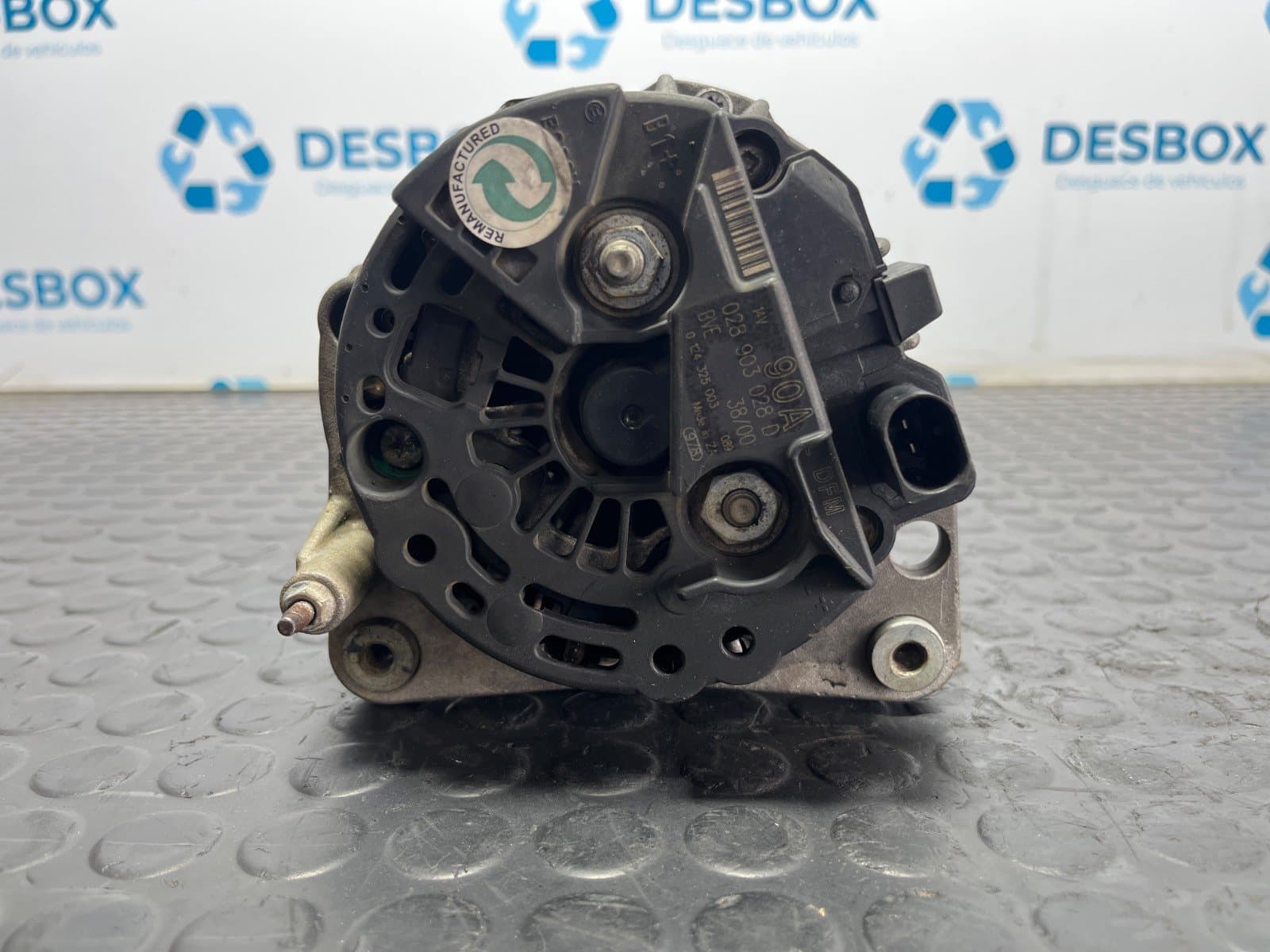 Recambio de ALTERNADOR para VOLKSWAGEN GOLF IV BERLINA (1J1) 1.9 TDI ASV referencia OEM IAM 028903028D - AZUL 3