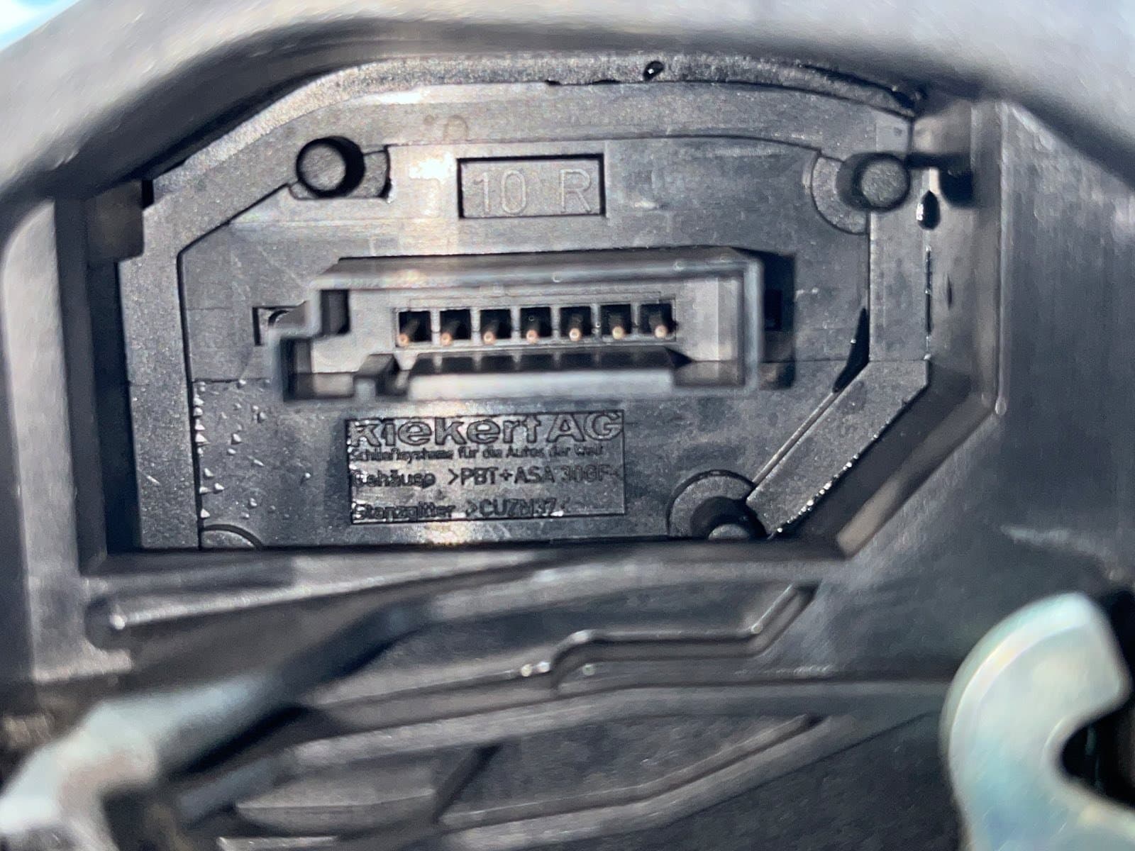 Recambio de CERRADURA PUERTA DELANTERA DERECHA para BMW SERIE 5 TOURING (E61) 530 D M57D 306D2 referencia OEM IAM 7167068 - AZUL 4