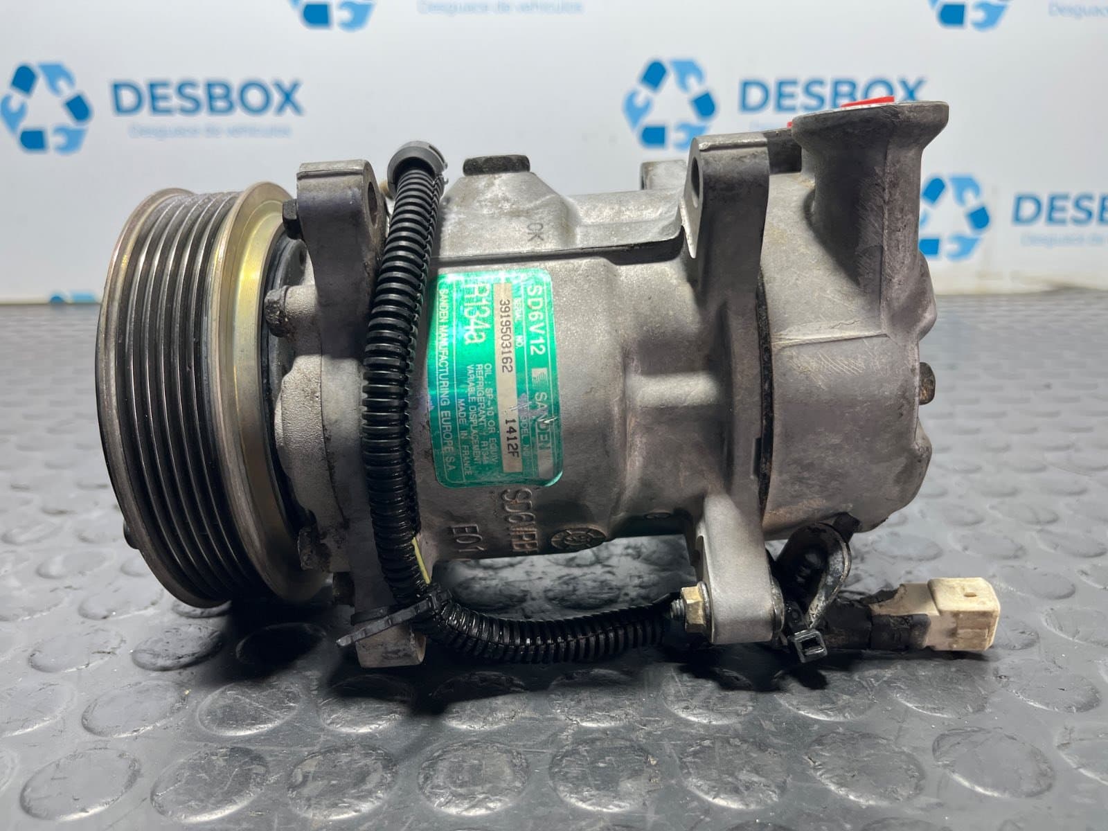 Recambio de COMPRESOR AIRE ACONDICIONADO para PEUGEOT 206 CC 1.6 NFU referencia OEM IAM 1412F - GRIS