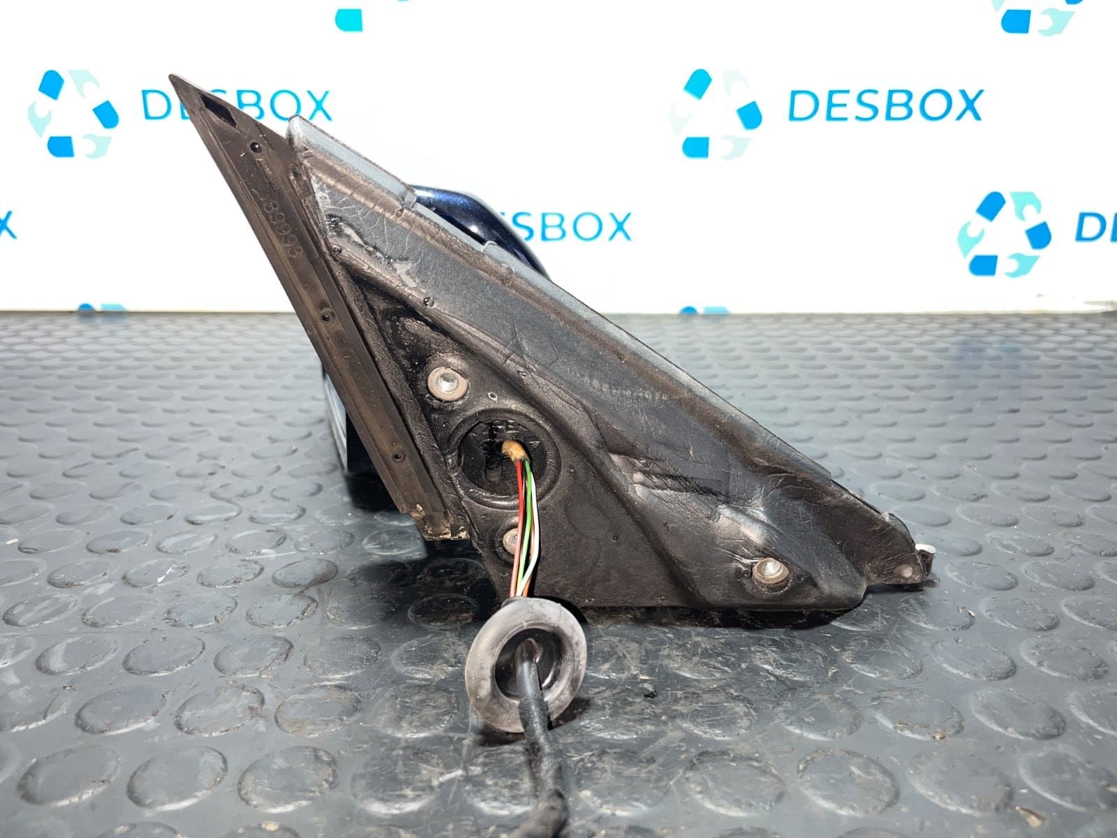 Recambio de RETROVISOR IZQUIERDO para BMW SERIE 5 TOURING (E61) 530 D M57D 306D2 referencia OEM IAM 7043437 - AZUL 3