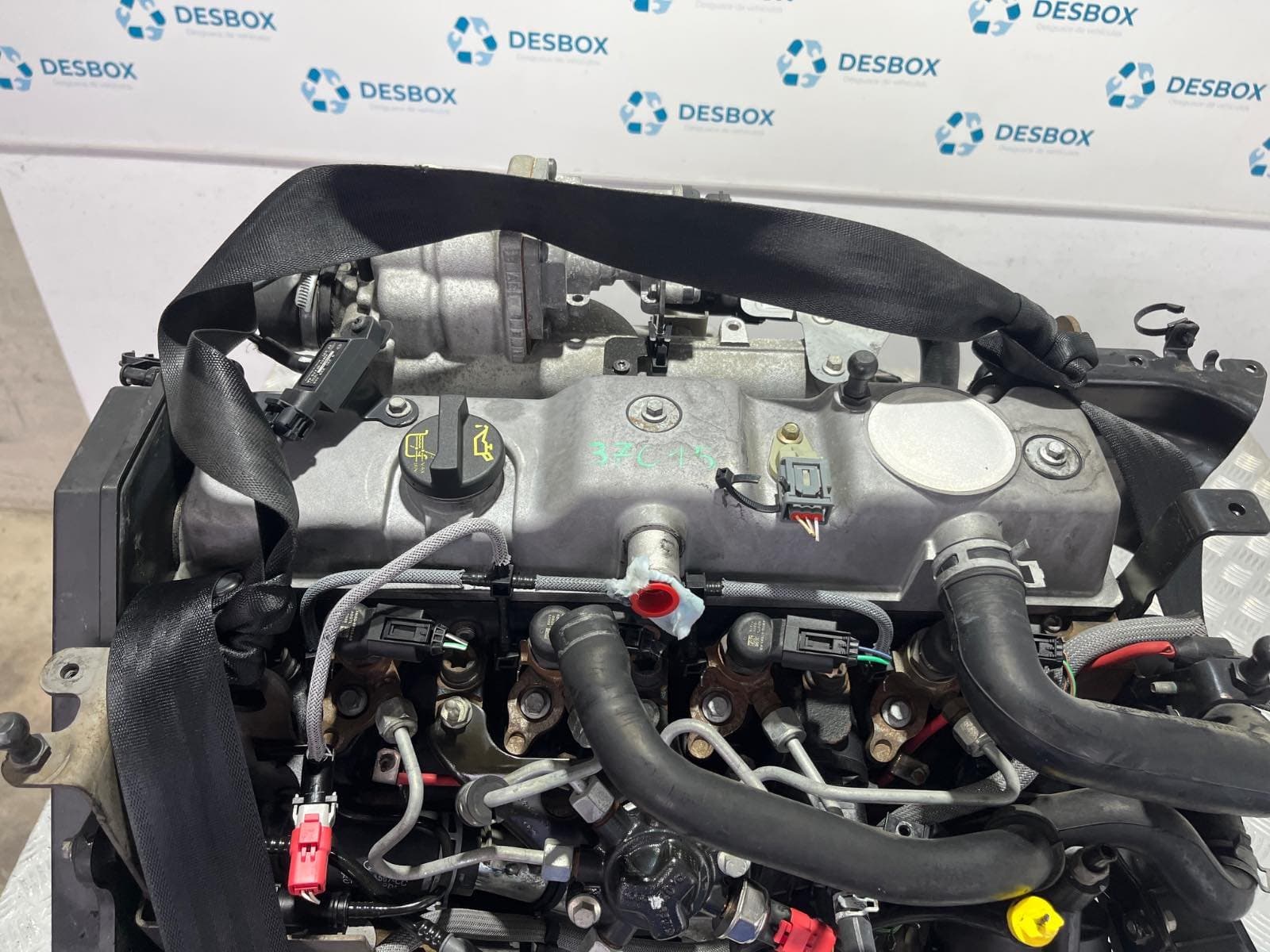 Recambio de MOTOR para FORD FOCUS BERLINA (CAP) 1.8 TDCI KKDA referencia OEM IAM KKDA - NEGRO 4
