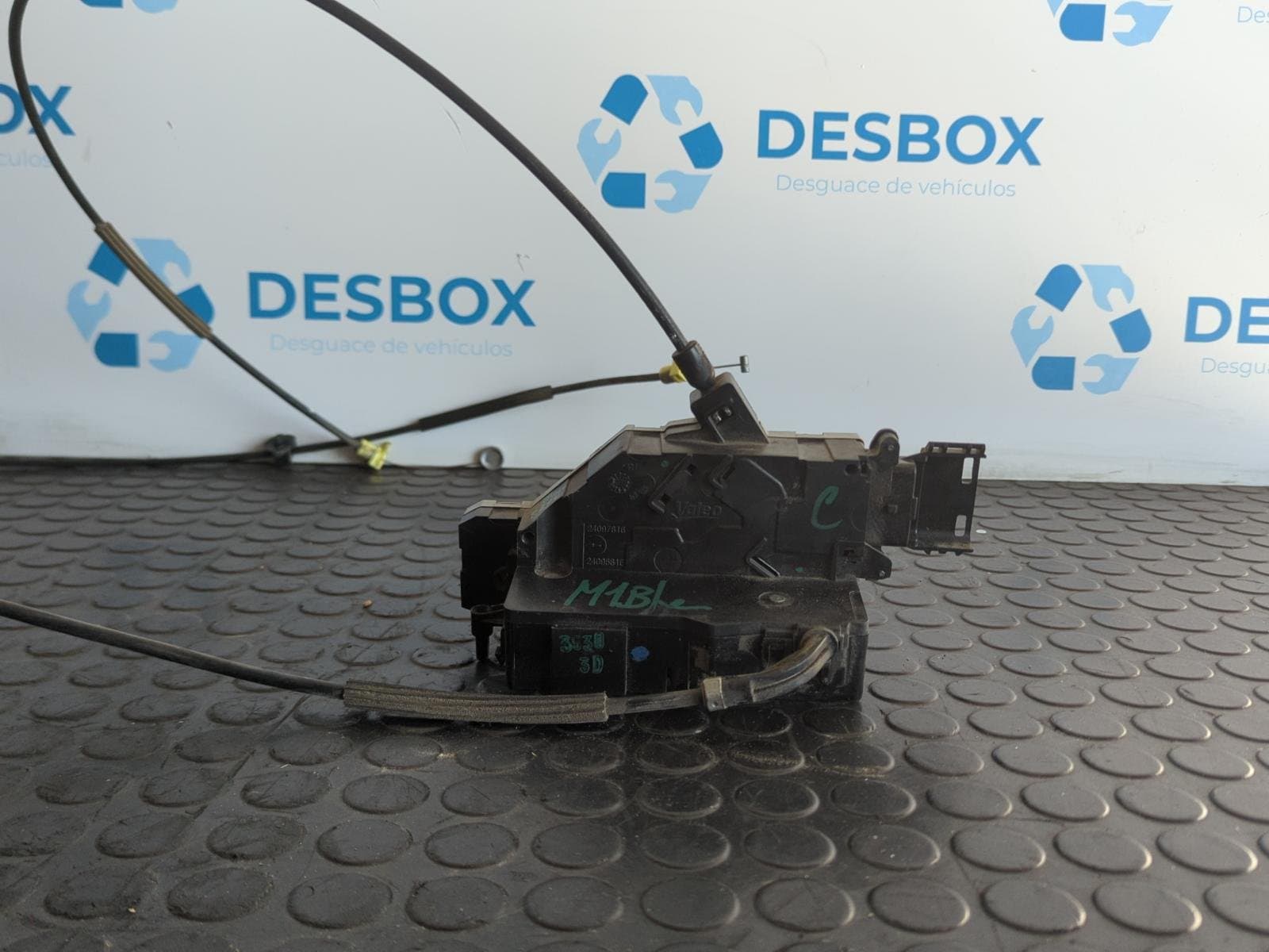 Recambio de CERRADURA PUERTA TRASERA DERECHA para PEUGEOT EXPERT TEPEE 2.0 HDi 120 RHK(DW10UTED4) - BLANCO