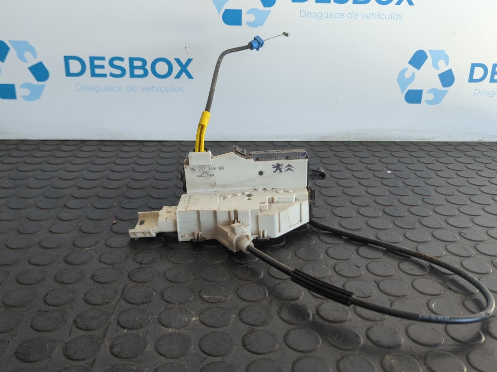 Recambio de CERRADURA PUERTA DELANTERA DERECHA para PEUGEOT EXPERT TEPEE 2.0 HDi 120 RHK(DW10UTED4) - BLANCO
