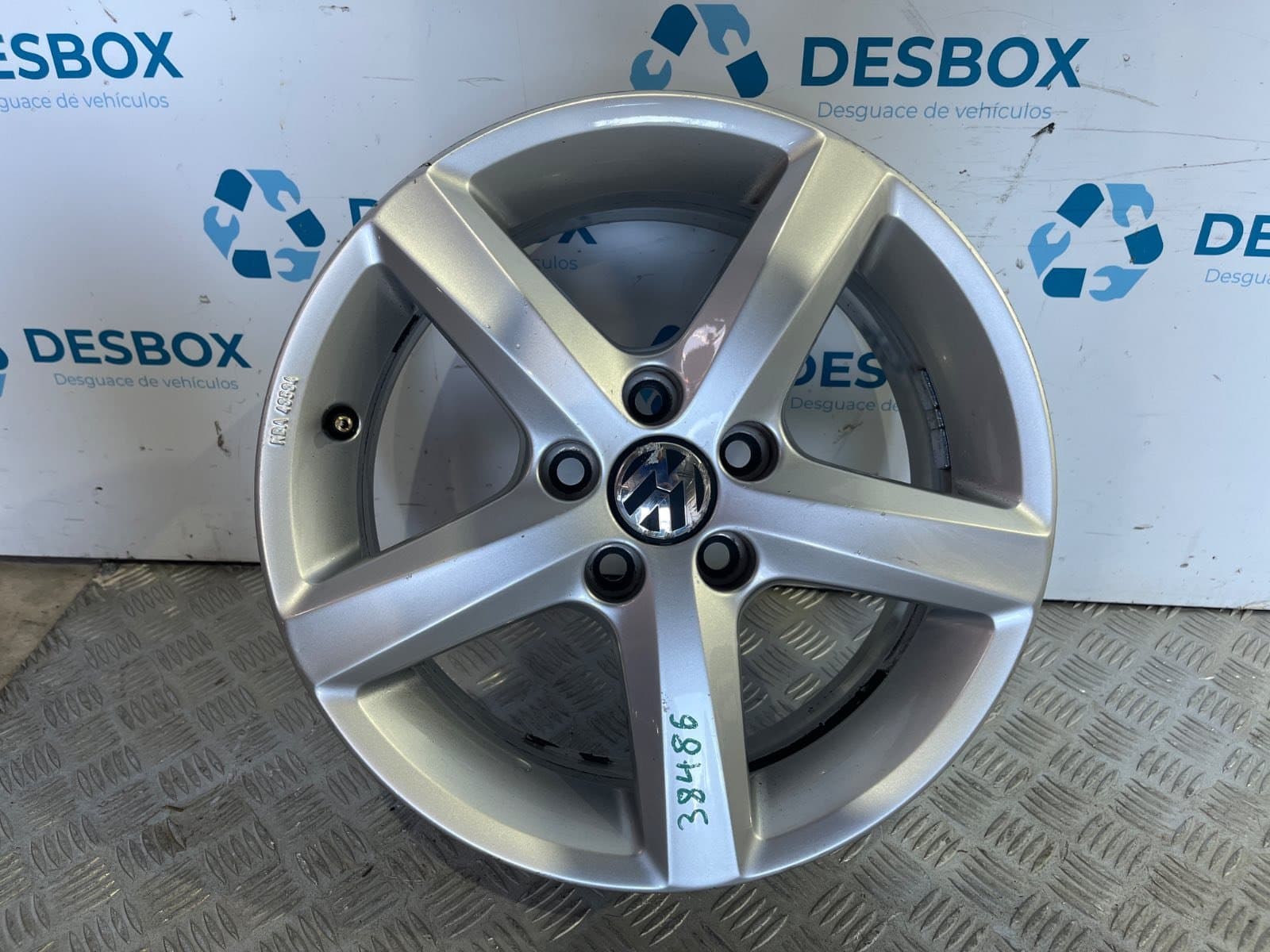Recambio de JUEGO LLANTAS para VOLKSWAGEN NEW BEETLE CABRIOLET (1Y7) 1.6 AWH referencia OEM IAM 6R0071495B - GRIS 7