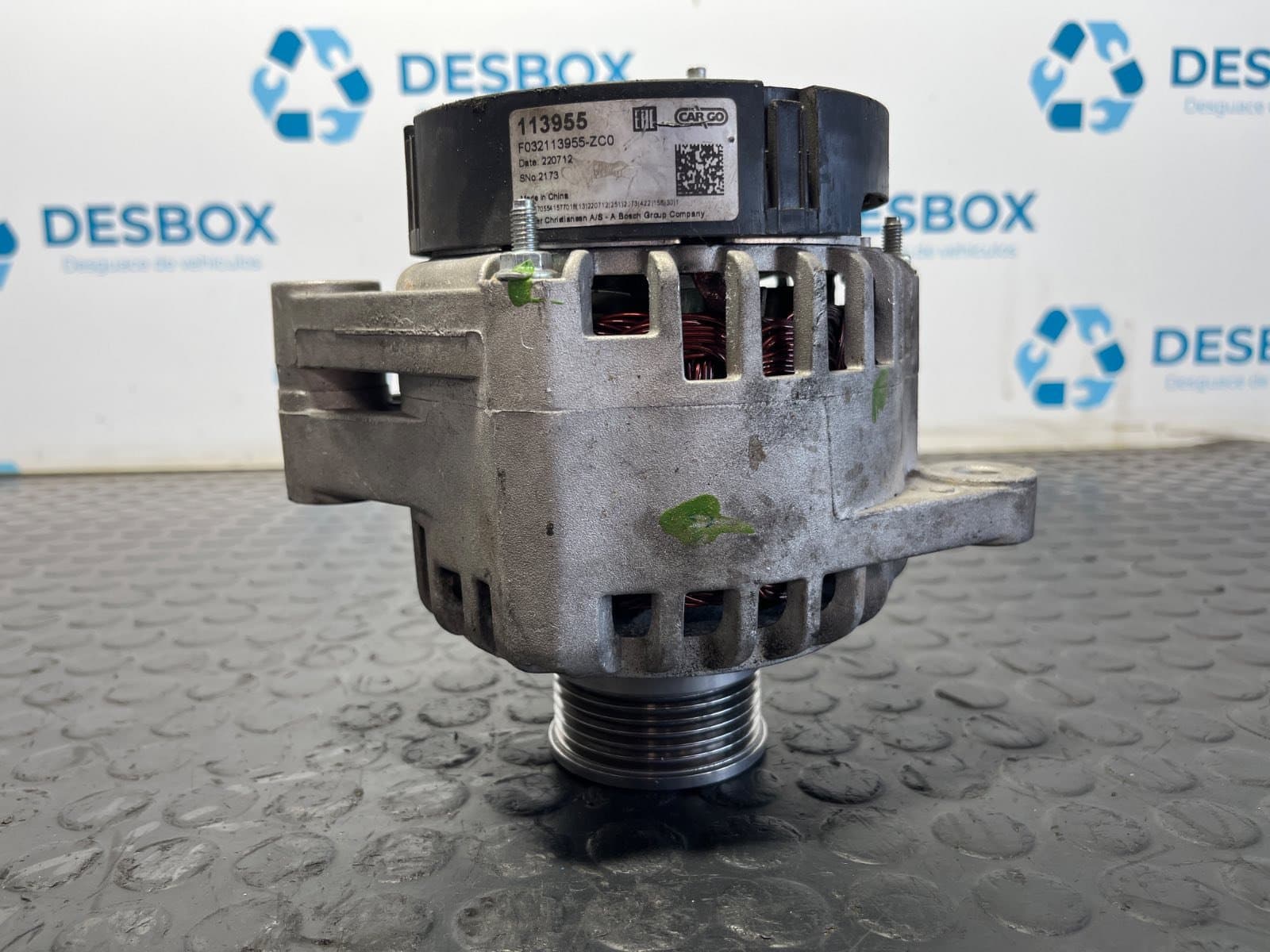 Recambio de ALTERNADOR para OPEL ZAFIRA B 1.9 CDTI Z19DT referencia OEM IAM 113955 - GRIS 5