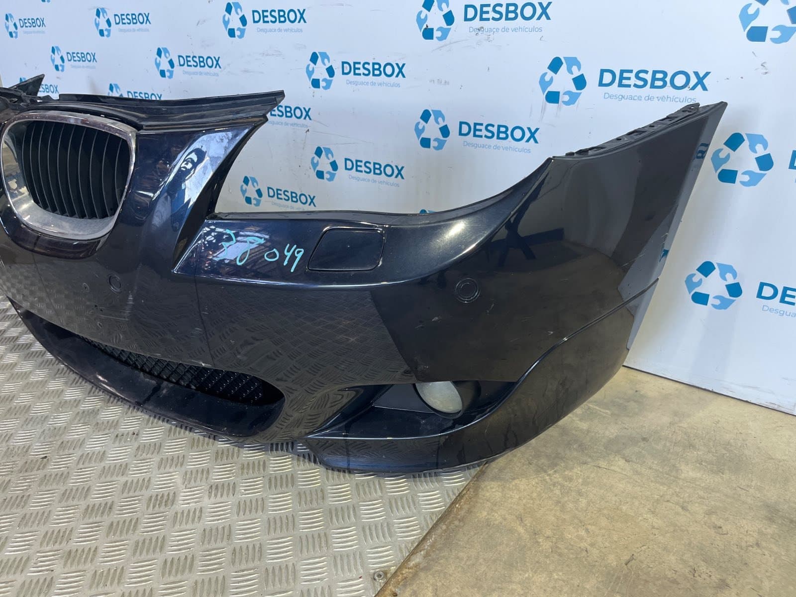 Recambio de PARAGOLPES DELANTERO para BMW SERIE 5 TOURING (E61) 530 D M57D 306D2 - AZUL 2