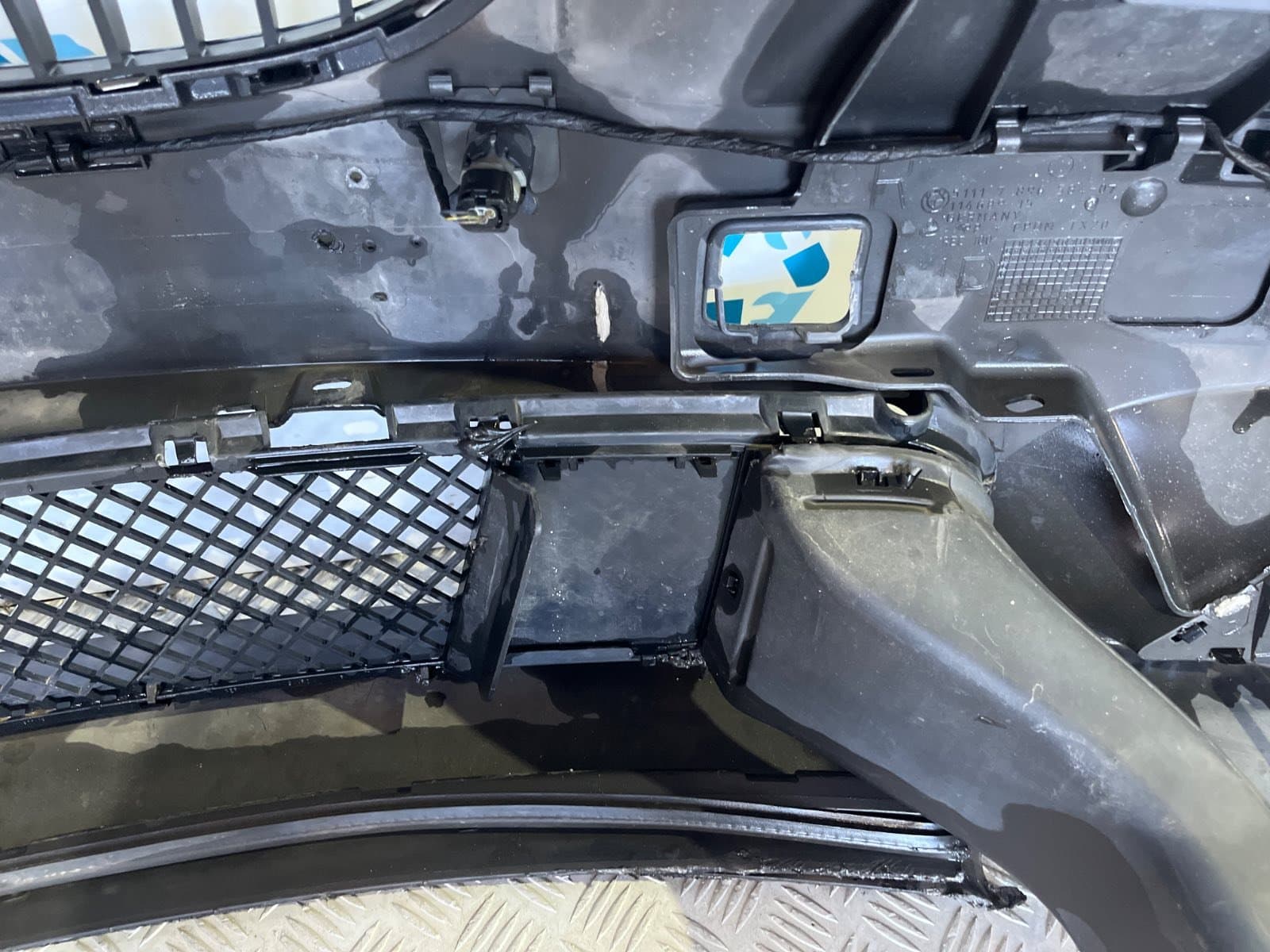 Recambio de PARAGOLPES DELANTERO para BMW SERIE 5 TOURING (E61) 530 D M57D 306D2 - AZUL 8