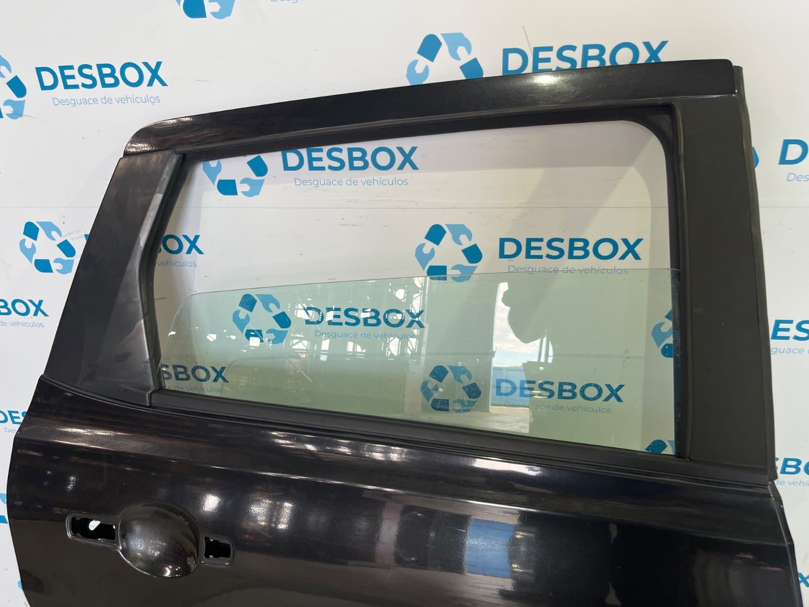Recambio de PUERTA TRASERA DERECHA para NISSAN QASHQAI (J10) 1.5 DCI K9K - NEGRO 5