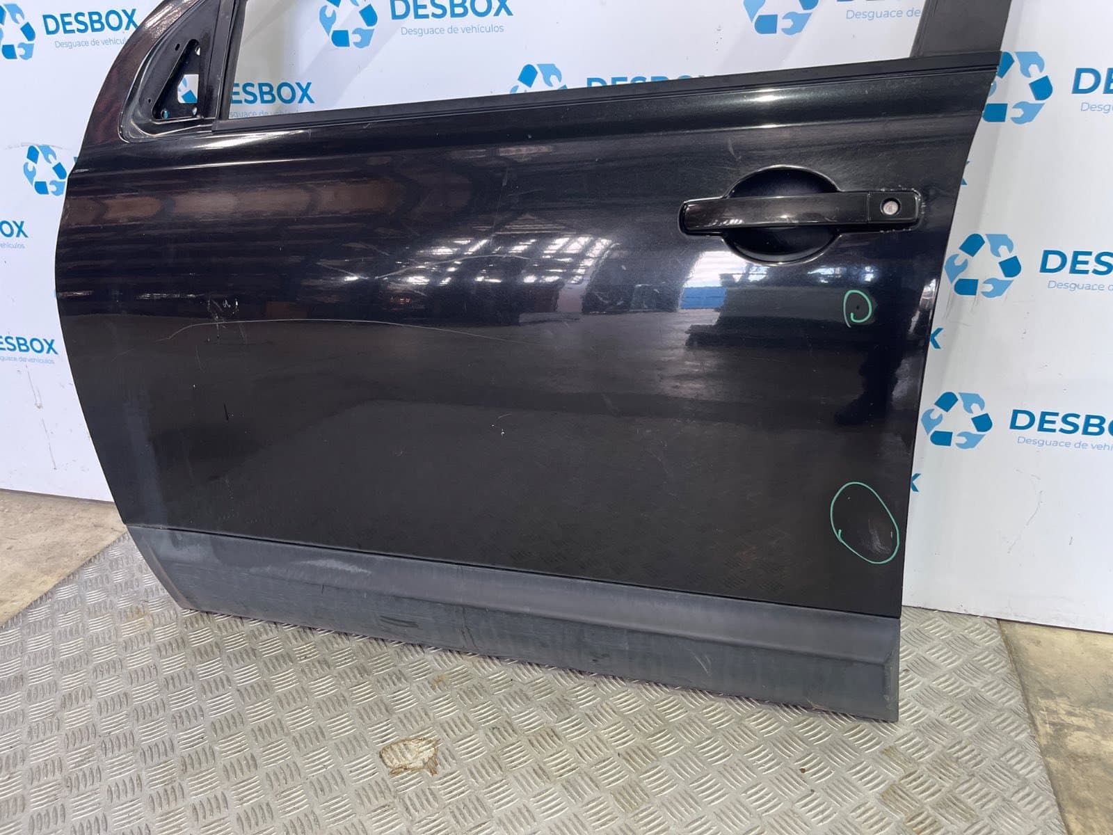 Recambio de PUERTA DELANTERA IZQUIERDA para NISSAN QASHQAI (J10) 1.5 DCI K9K - NEGRO 4