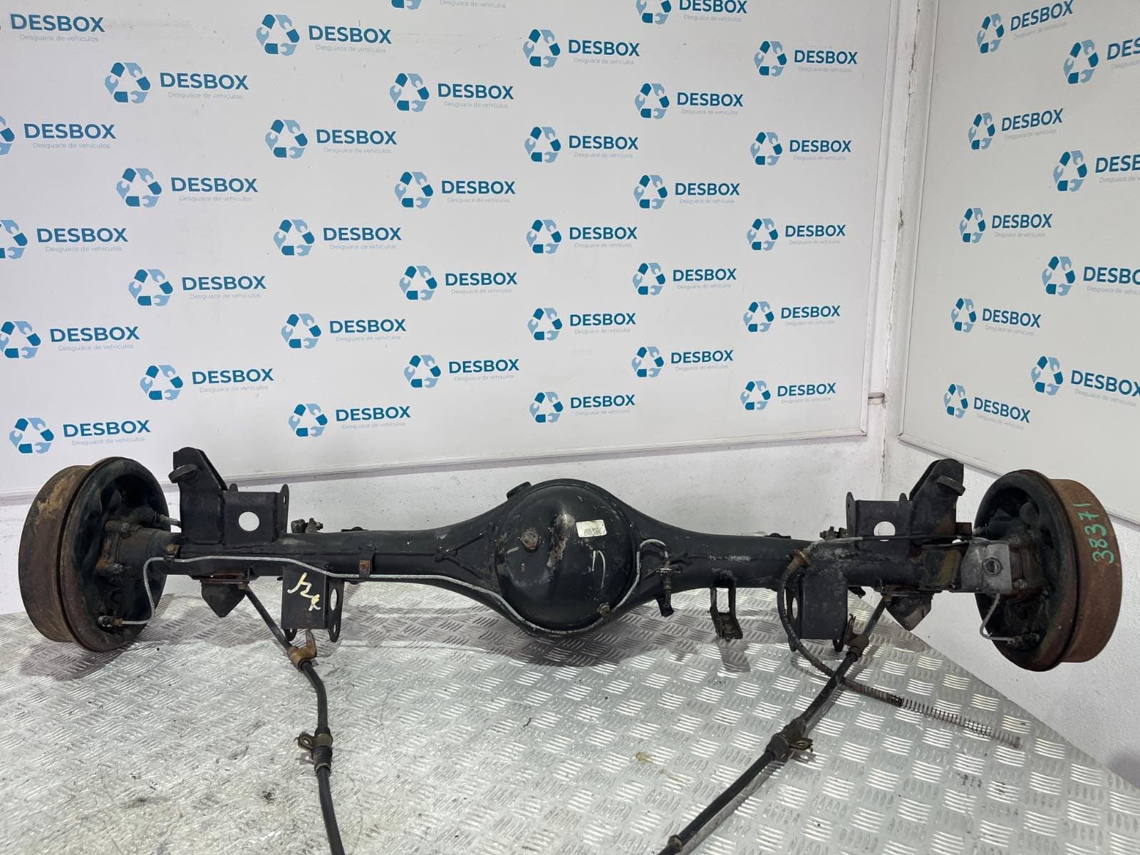 Recambio de PUENTE TRASERO para HYUNDAI H-1 Furgoneta 2.5 TD D4BF referencia OEM IAM 9F10 P2 - VERDE 6