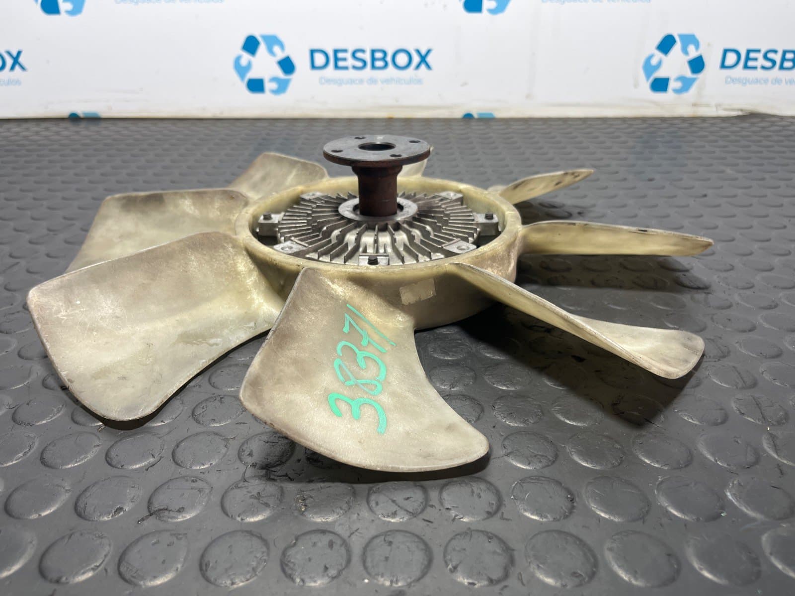 Recambio de VENTILADOR VISCOSO MOTOR para HYUNDAI H-1 Furgoneta 2.5 TD D4BF referencia OEM IAM 2526142910 - VERDE 2