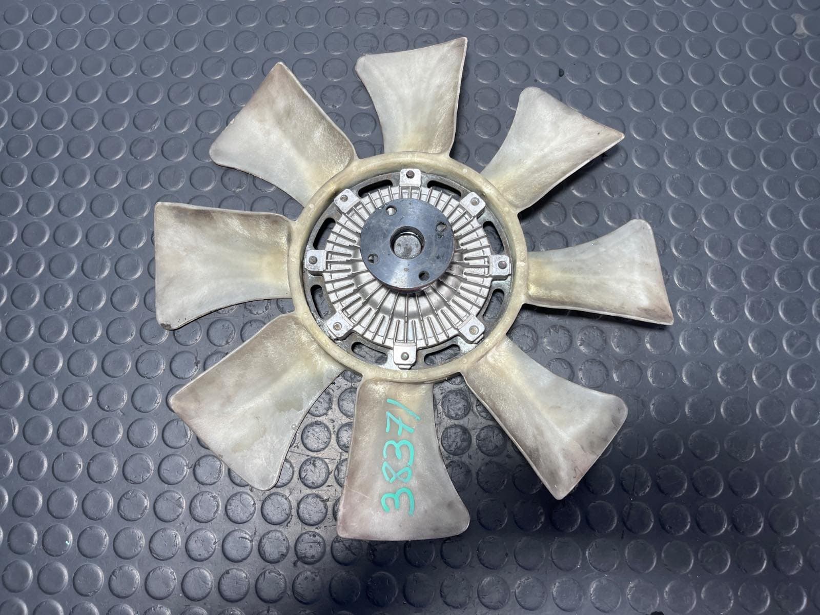 Recambio de VENTILADOR VISCOSO MOTOR para HYUNDAI H-1 Furgoneta 2.5 TD D4BF referencia OEM IAM 2526142910 - VERDE 3