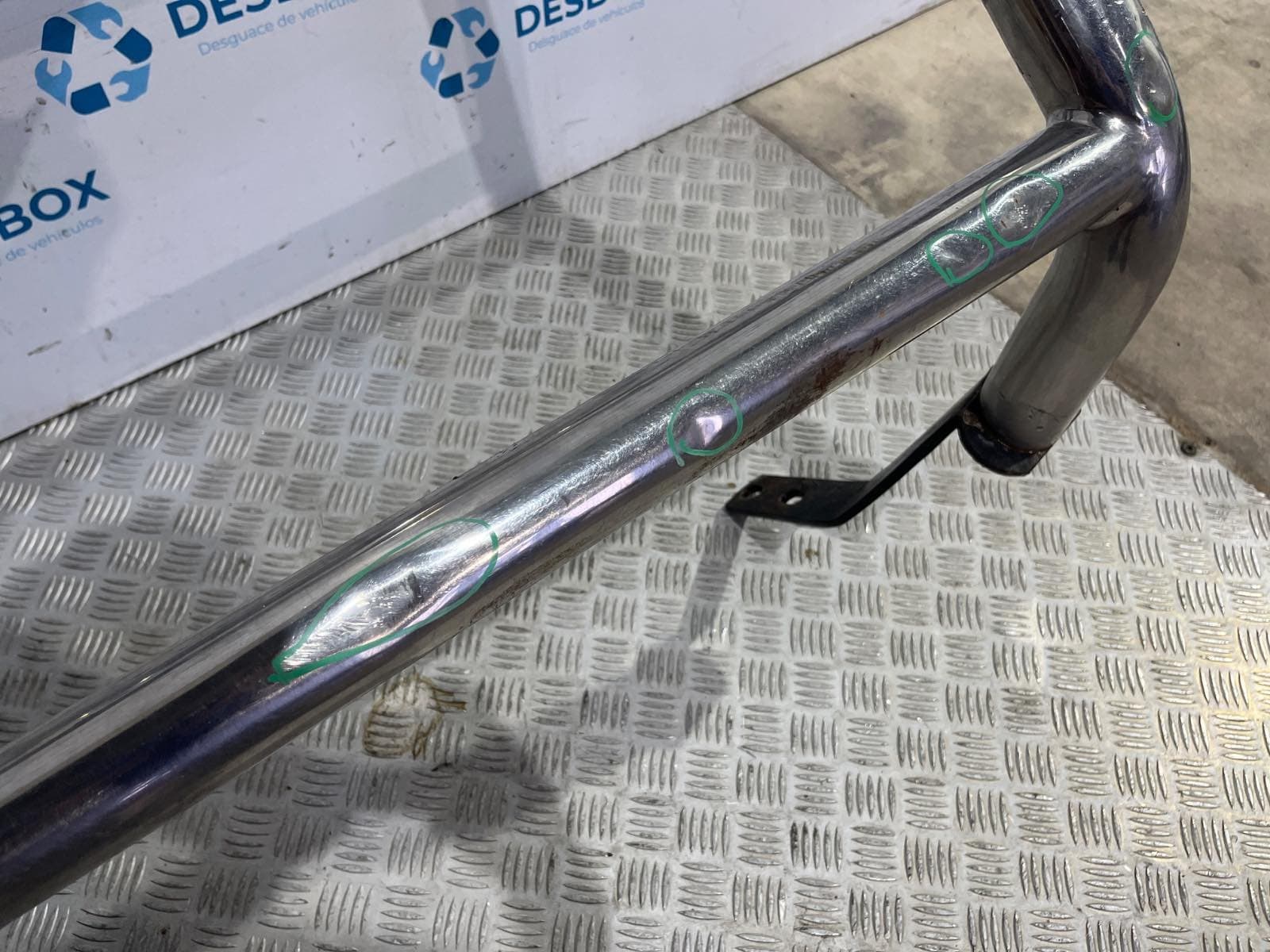 Recambio de DEFENSA DELANTERA para NISSAN NAVARA PICK-UP (D40M) * TD25 - AZUL 4