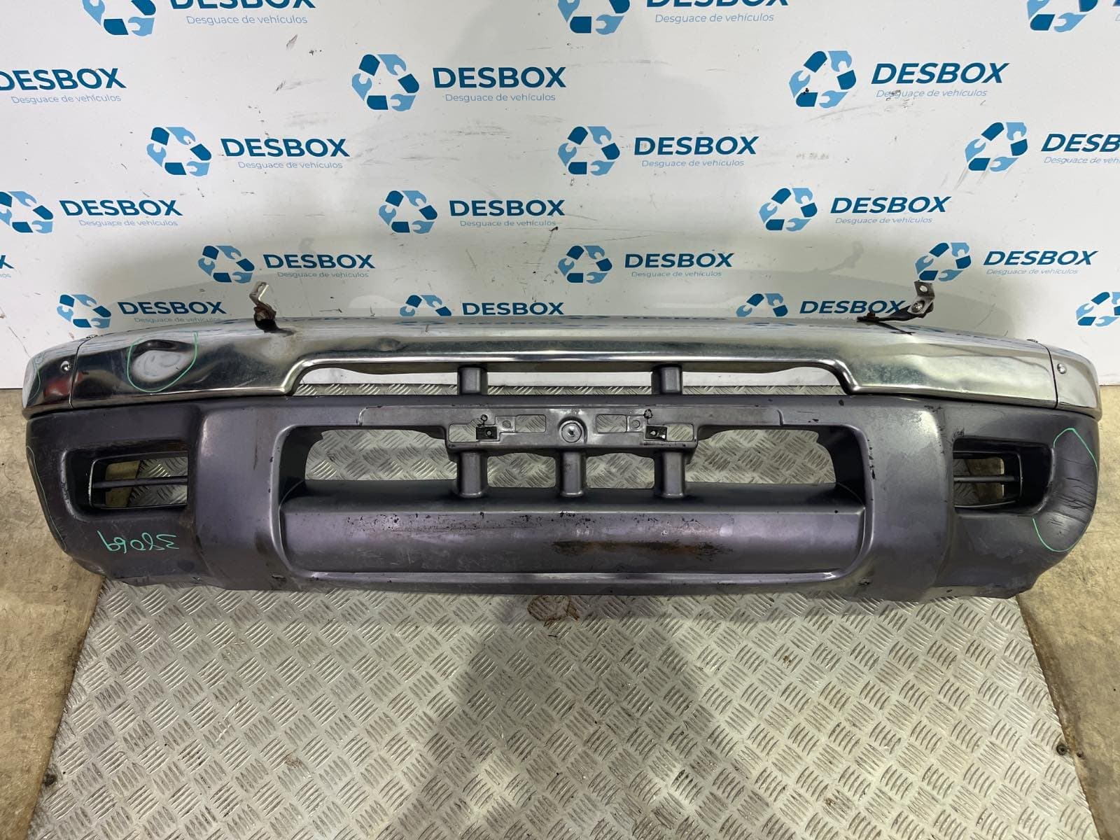 Recambio de PARAGOLPES DELANTERO para NISSAN NAVARA PICK-UP (D40M) * TD25 - AZUL