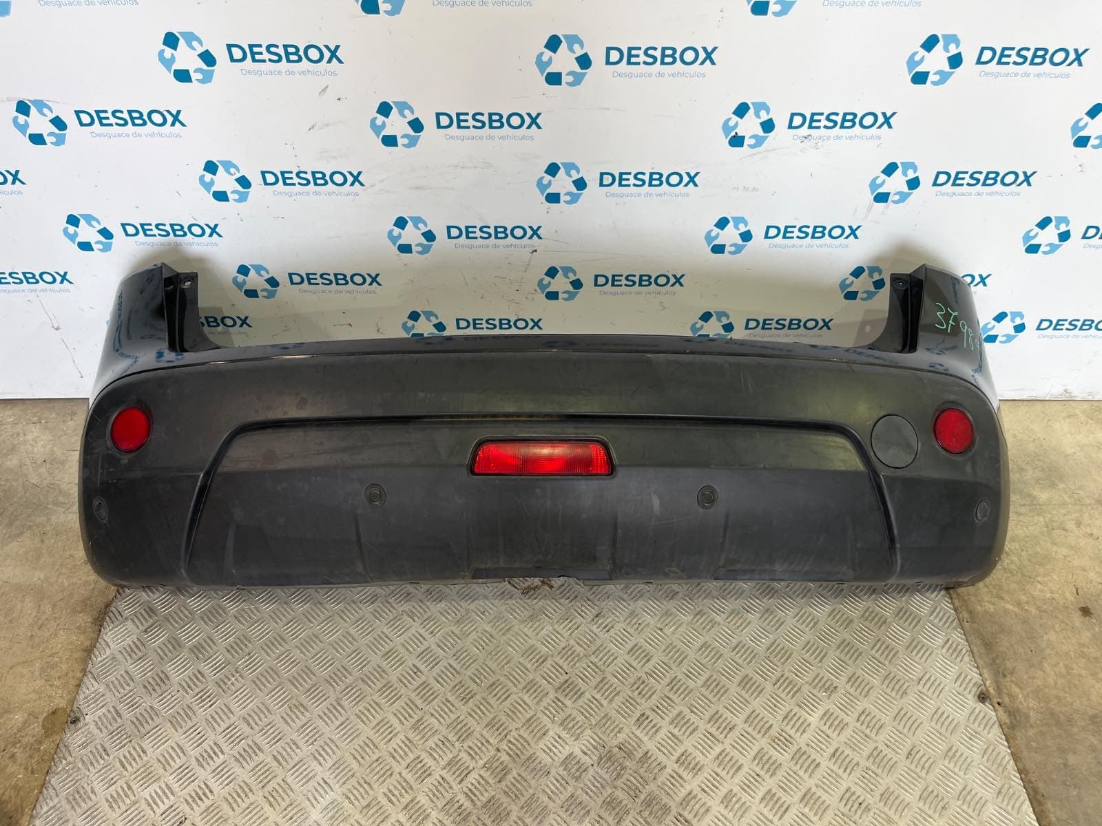 Recambio de PARAGOLPES TRASERO para NISSAN QASHQAI (J10) 1.5 DCI K9K - NEGRO