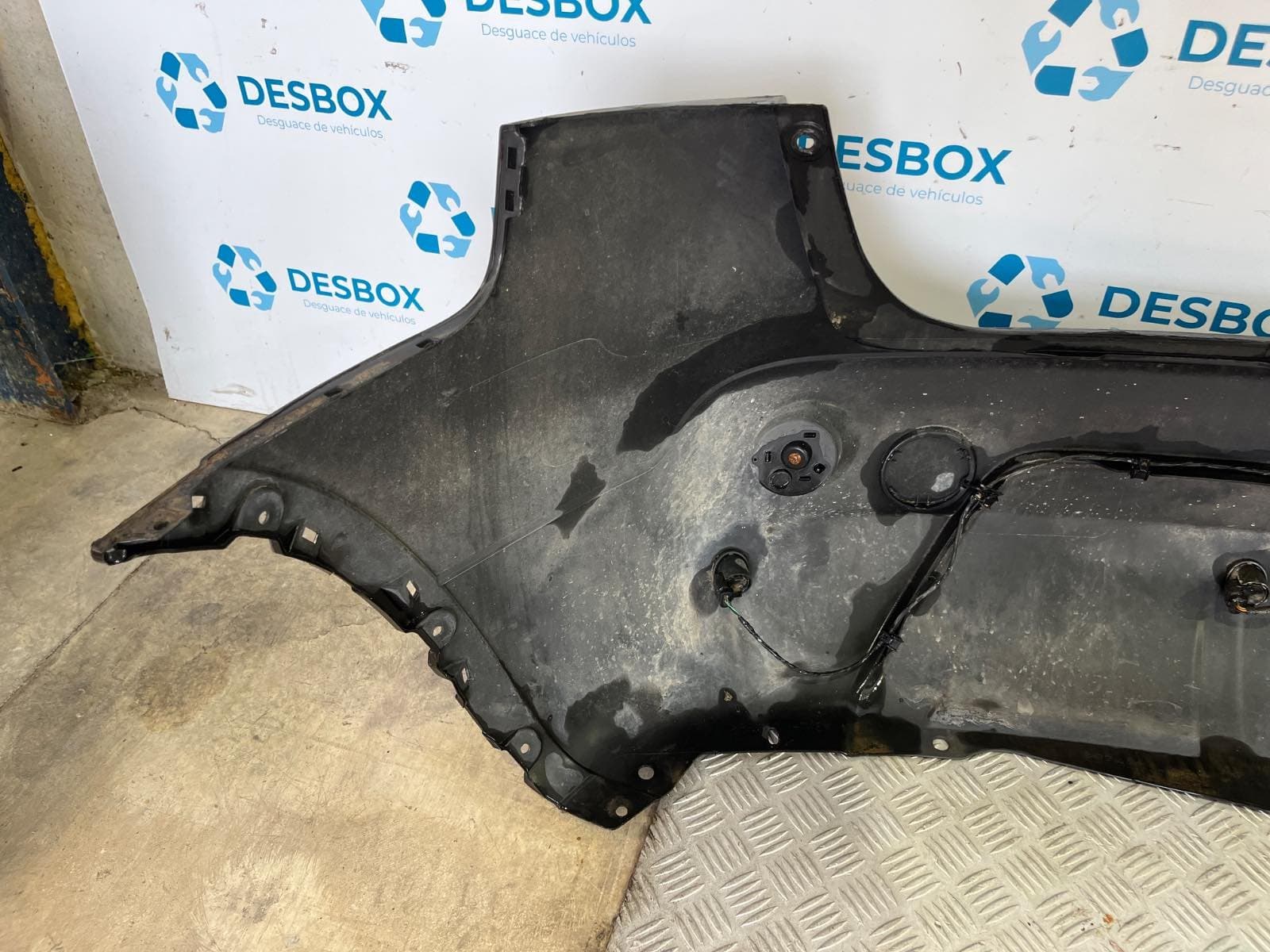 Recambio de PARAGOLPES TRASERO para NISSAN QASHQAI (J10) 1.5 DCI K9K - NEGRO 6