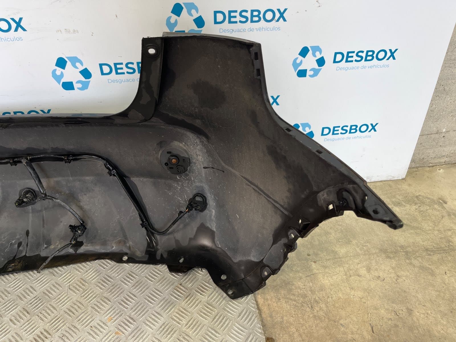 Recambio de PARAGOLPES TRASERO para NISSAN QASHQAI (J10) 1.5 DCI K9K - NEGRO 7