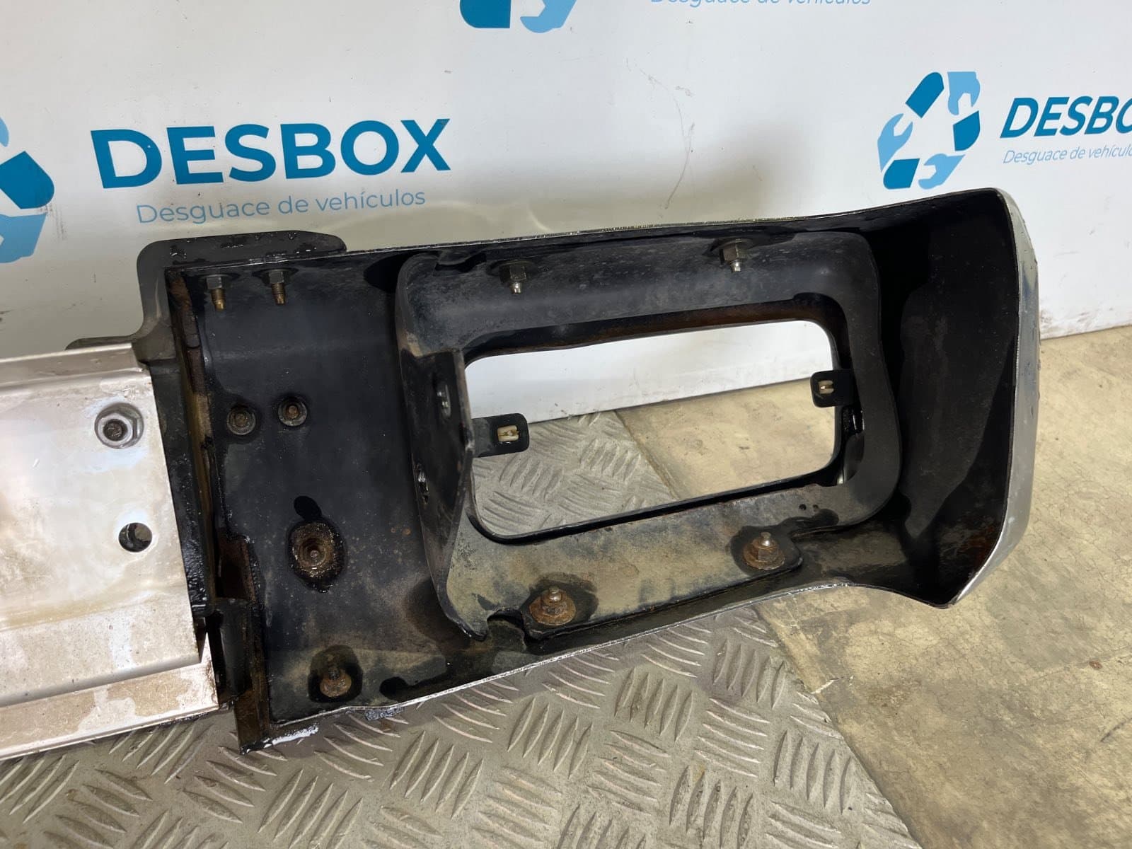 Recambio de PARAGOLPES TRASERO para NISSAN PATROL GR (Y60) 2.8 TURBO DIESEL RD28 TURBO - GRIS 7