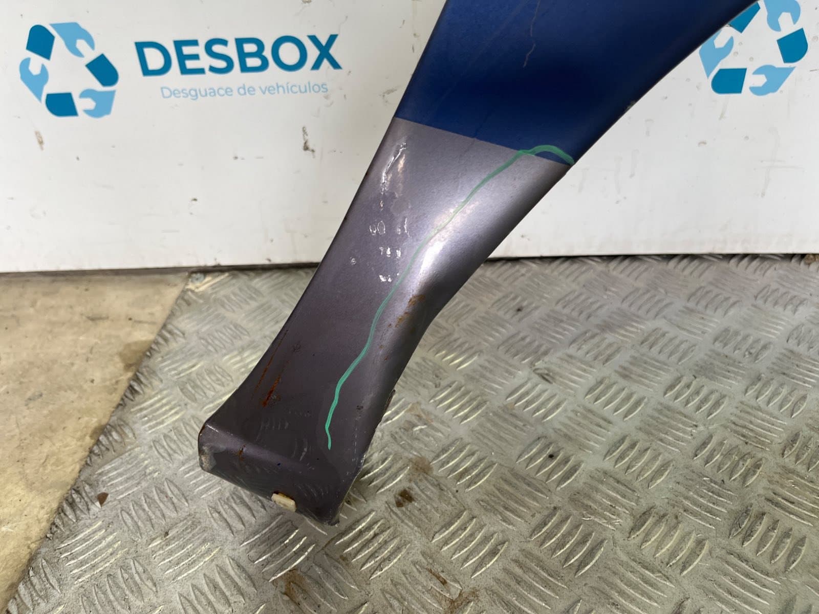 Recambio de ALETA DELANTERA DERECHA para NISSAN NAVARA PICK-UP (D40M) * TD25 - AZUL 3