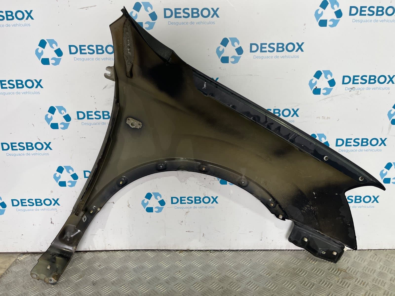 Recambio de ALETA DELANTERA IZQUIERDA para NISSAN QASHQAI (J10) 1.5 DCI K9K - NEGRO 3