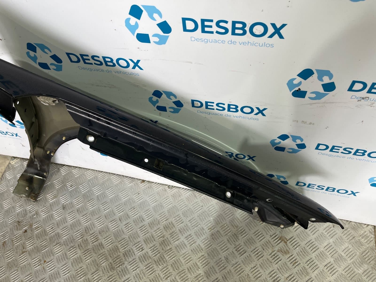 Recambio de ALETA DELANTERA IZQUIERDA para NISSAN QASHQAI (J10) 1.5 DCI K9K - NEGRO 4