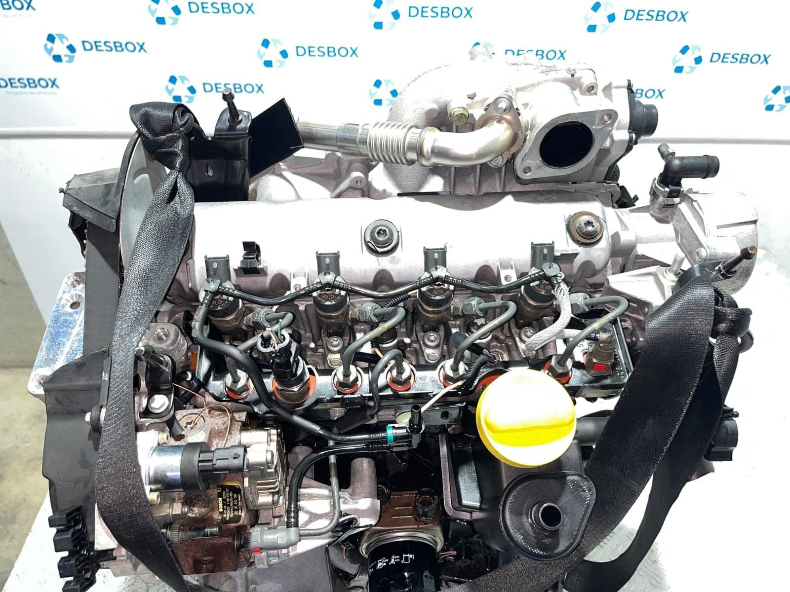 Recambio de MOTOR para RENAULT MEGANE II BERLINA 3P Confort Dynamique F9Q804 referencia OEM IAM F9QE804 - AZUL 3