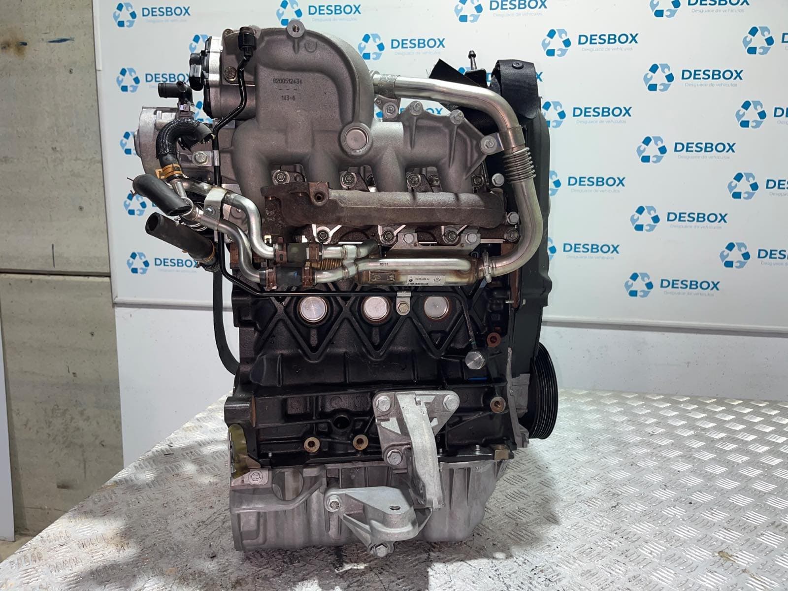 Recambio de MOTOR para RENAULT MEGANE II BERLINA 3P Confort Dynamique F9Q804 referencia OEM IAM F9QE804 - AZUL 5