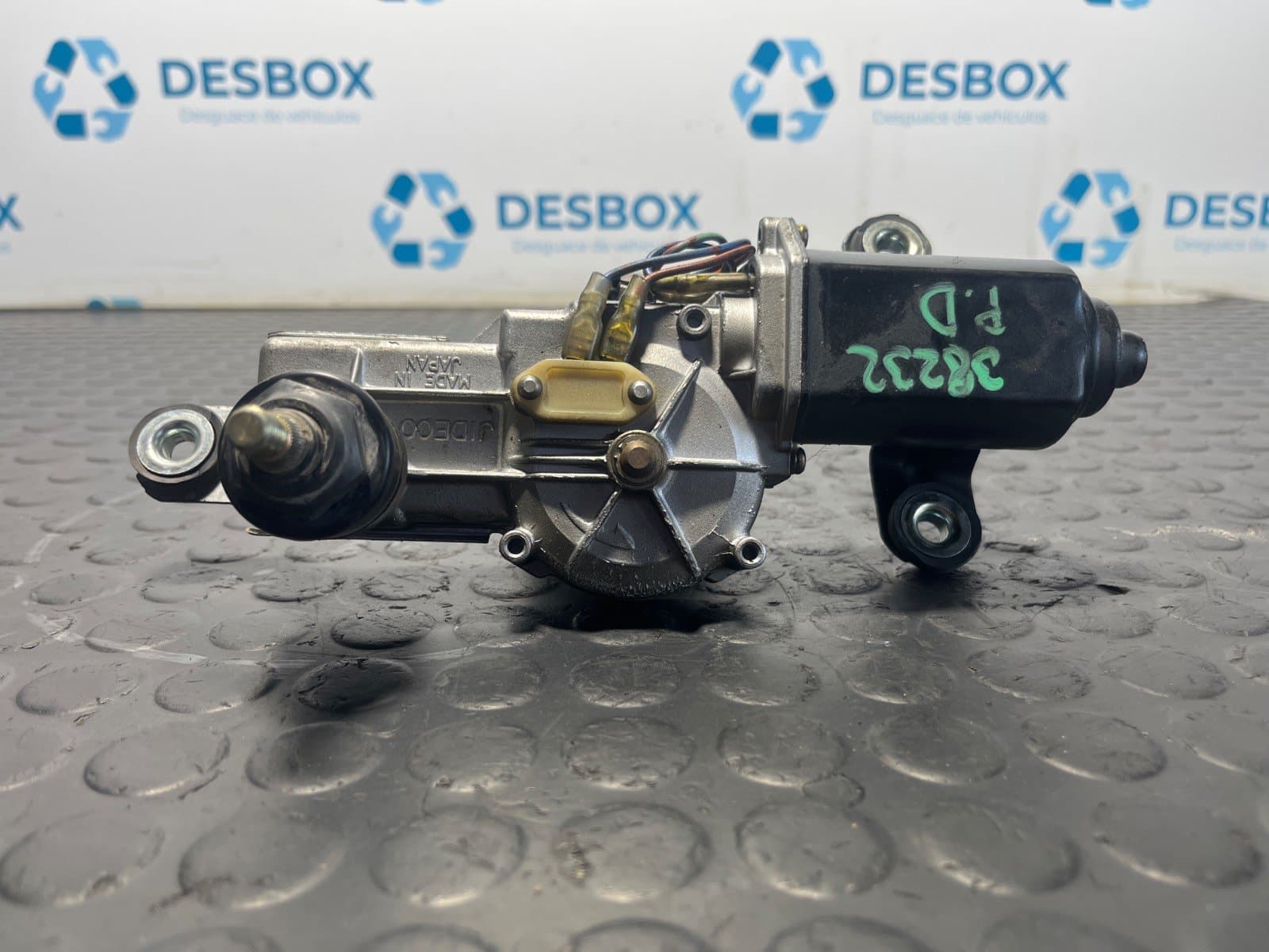 Recambio de MOTOR LIMPIA TRASERO para NISSAN PATROL GR (Y60) 2.8 TURBO DIESEL RD28 TURBO referencia OEM IAM 2870005J00 - GRIS
