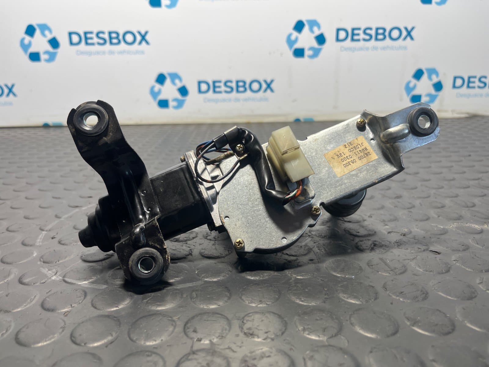 Recambio de MOTOR LIMPIA TRASERO para NISSAN PATROL GR (Y60) 2.8 TURBO DIESEL RD28 TURBO referencia OEM IAM 2870005J00 - GRIS 2