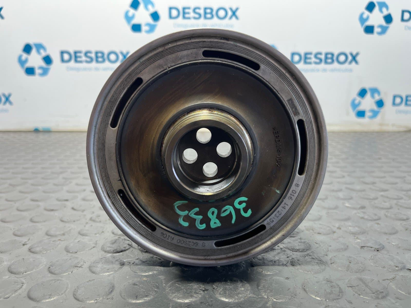 Recambio de POLEA CIGUEÑAL para BMW SERIE X1 (F48) X1 SDRIVE 18D B47C20A referencia OEM IAM 8602800 - BLANCO 2