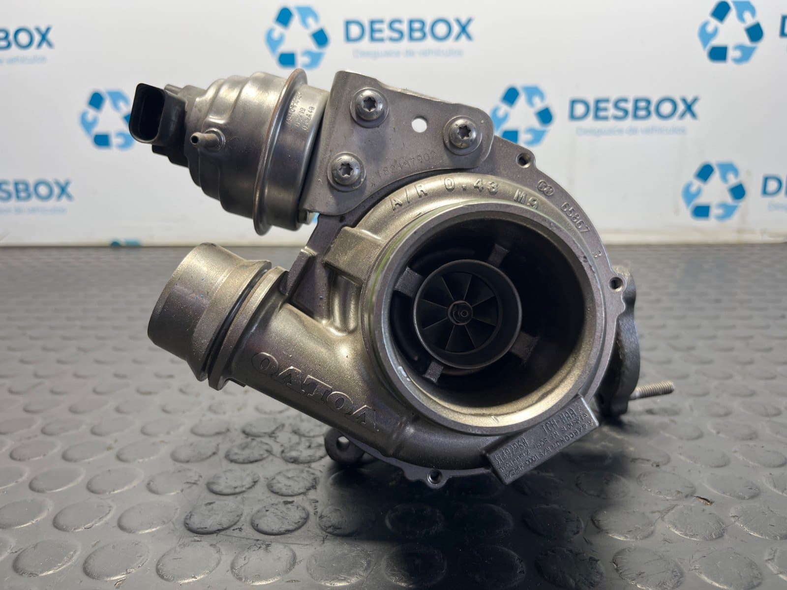 Recambio de TURBOCOMPRESOR para VOLVO XC 40 2.0 D D4204T16 referencia OEM IAM 31492968 - AZUL
