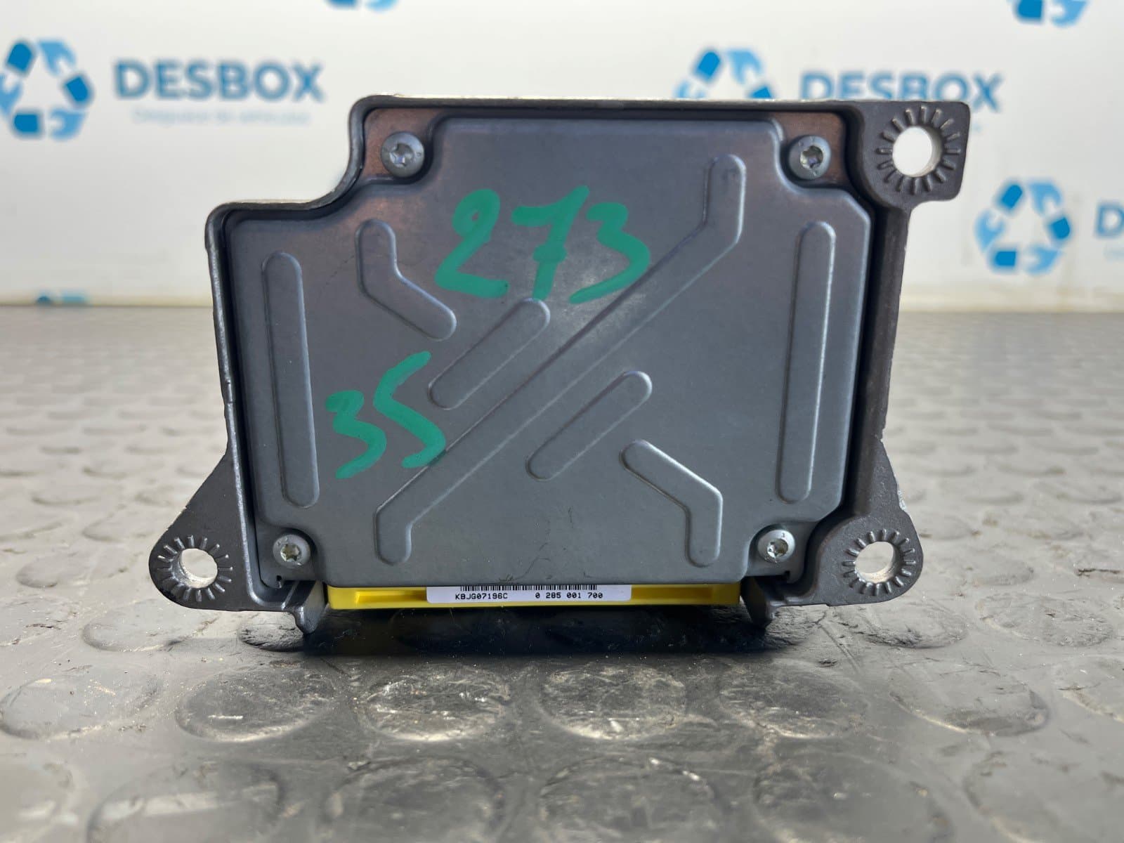 Recambio de CENTRALITA AIRBAG para AUDI A3 (8P) 2.0 TDI Ambiente BKD referencia OEM IAM 8P0959655D - NEGRO 2