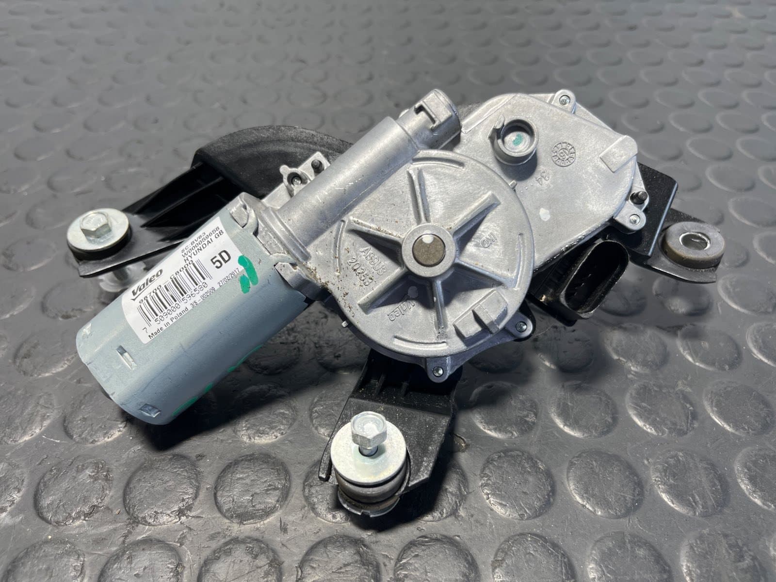 Recambio de MOTOR LIMPIA TRASERO para HYUNDAI I20 25 Aniversario G4LA referencia OEM IAM 98700C8000 - BLANCO 2