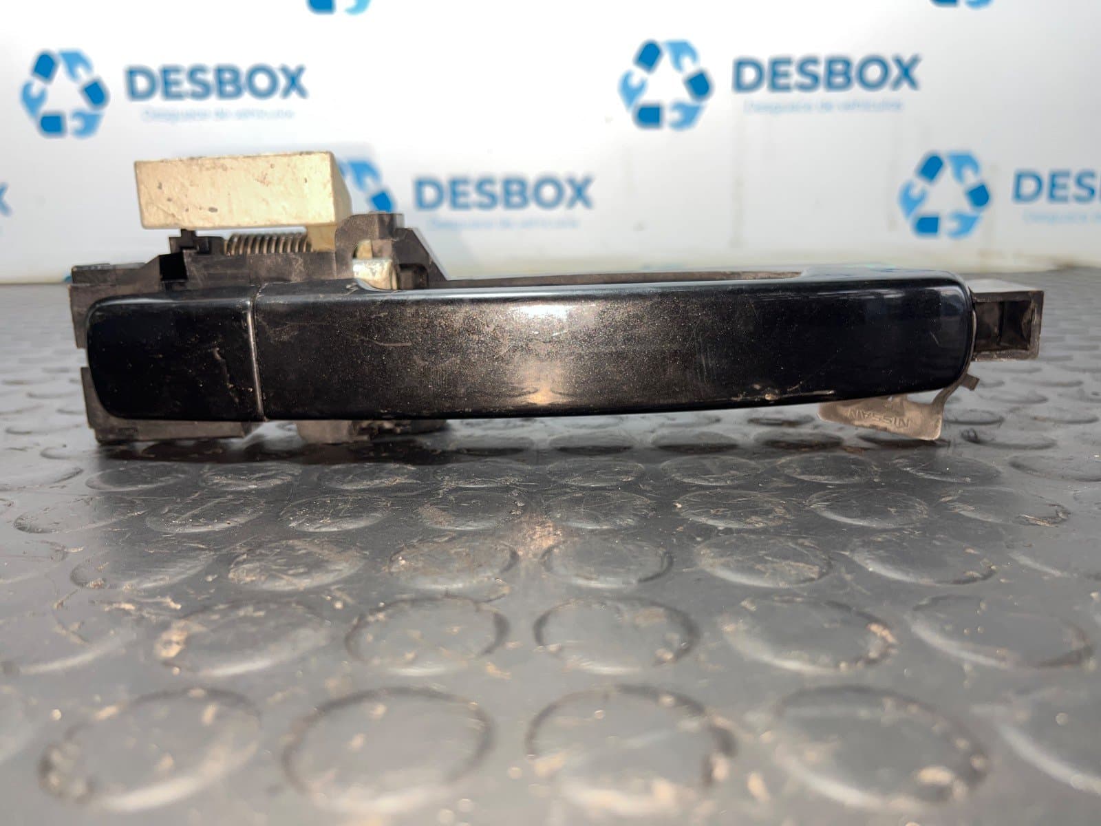 Recambio de MANETA TRASERA DERECHA para NISSAN QASHQAI (J10) 1.5 DCI K9K referencia OEM IAM 80610EB300 - NEGRO