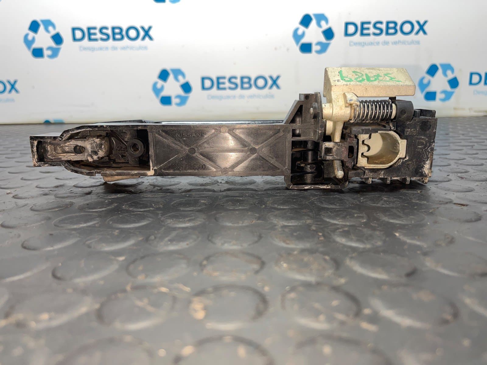 Recambio de MANETA TRASERA DERECHA para NISSAN QASHQAI (J10) 1.5 DCI K9K referencia OEM IAM 80610EB300 - NEGRO 2